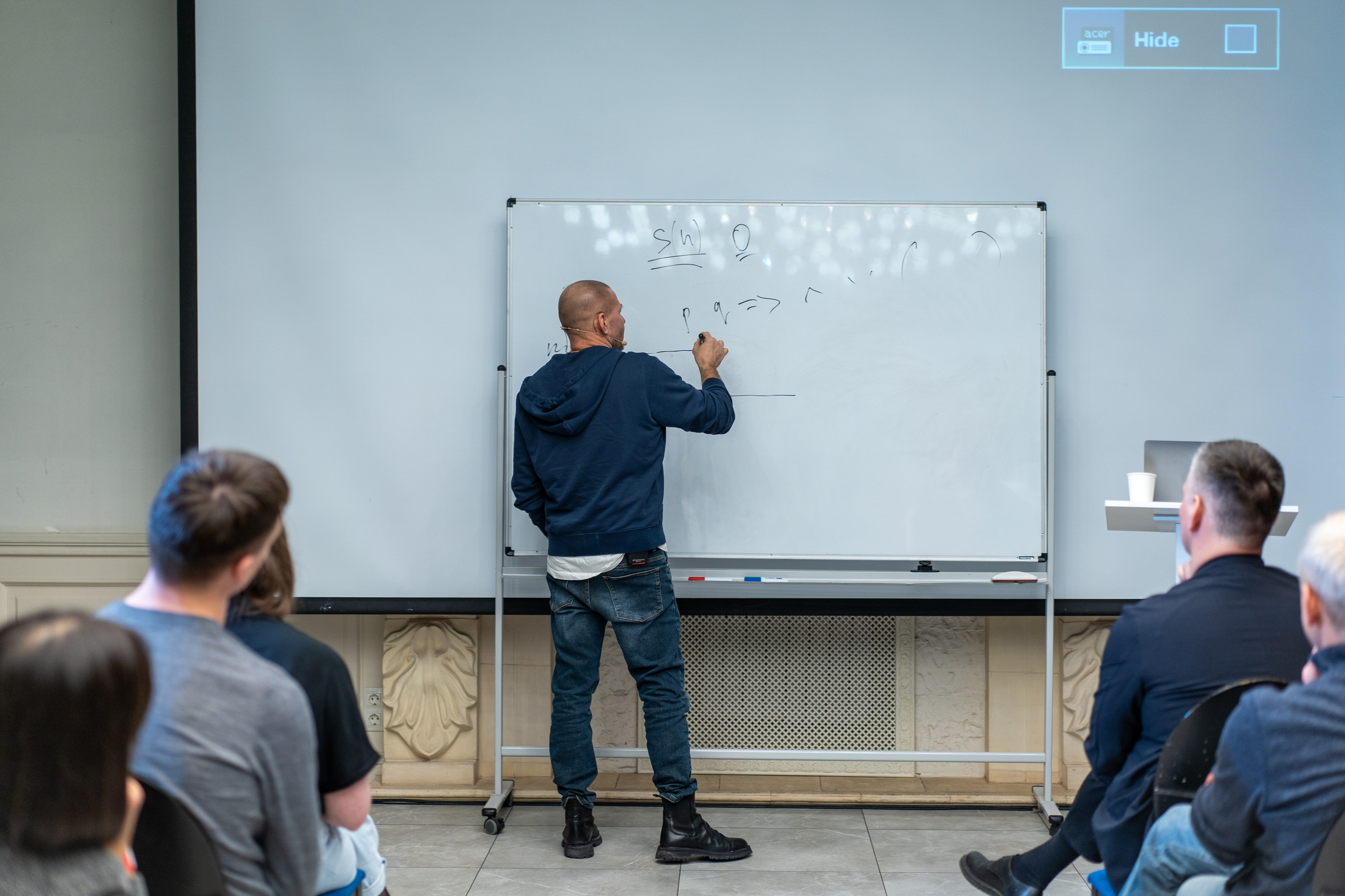 Съёмка конференции. Фотограф Елизавета Потешкина