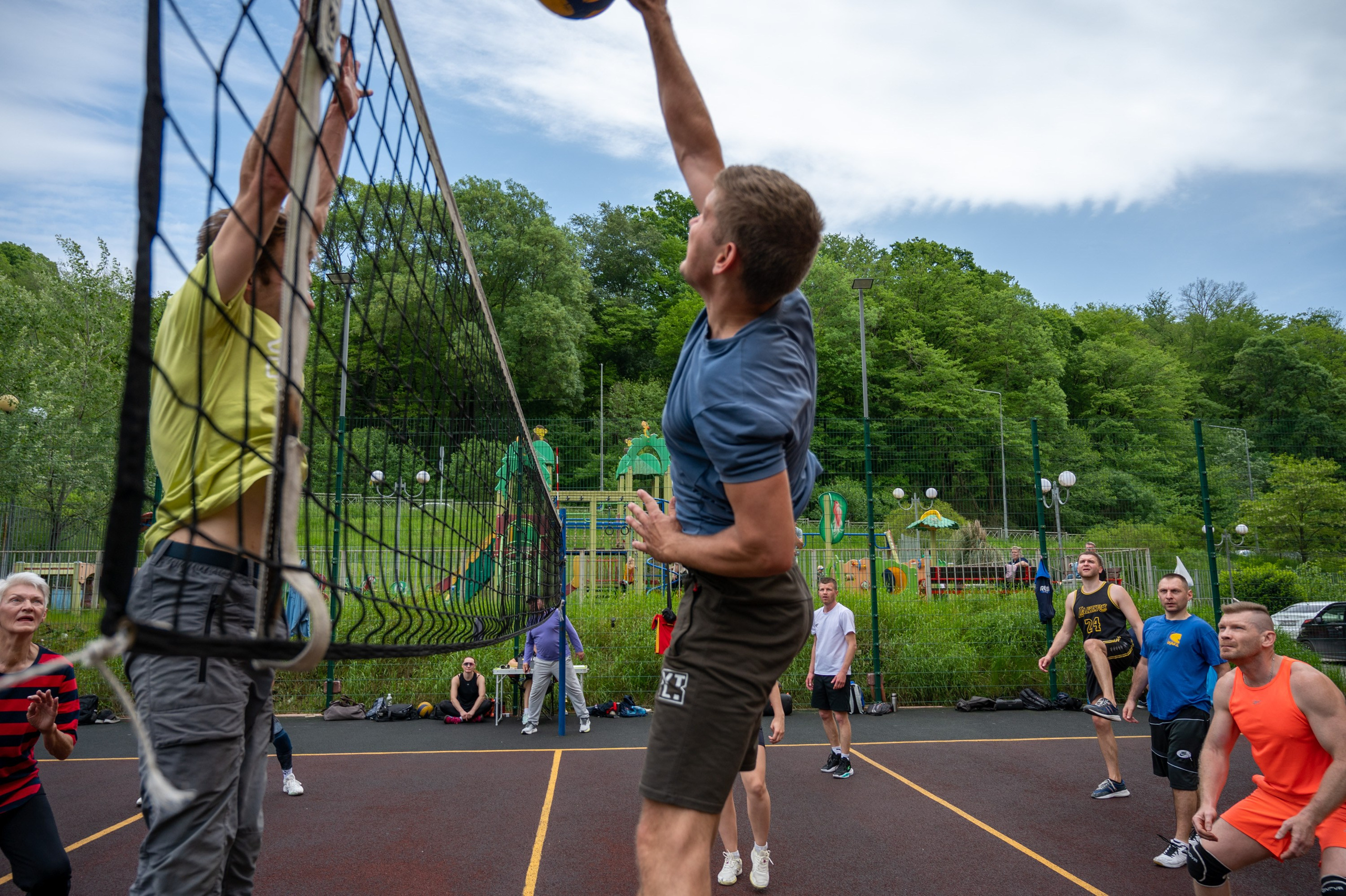 Турнир по Волейболу. Фотографирую счастливых людей в Сочи