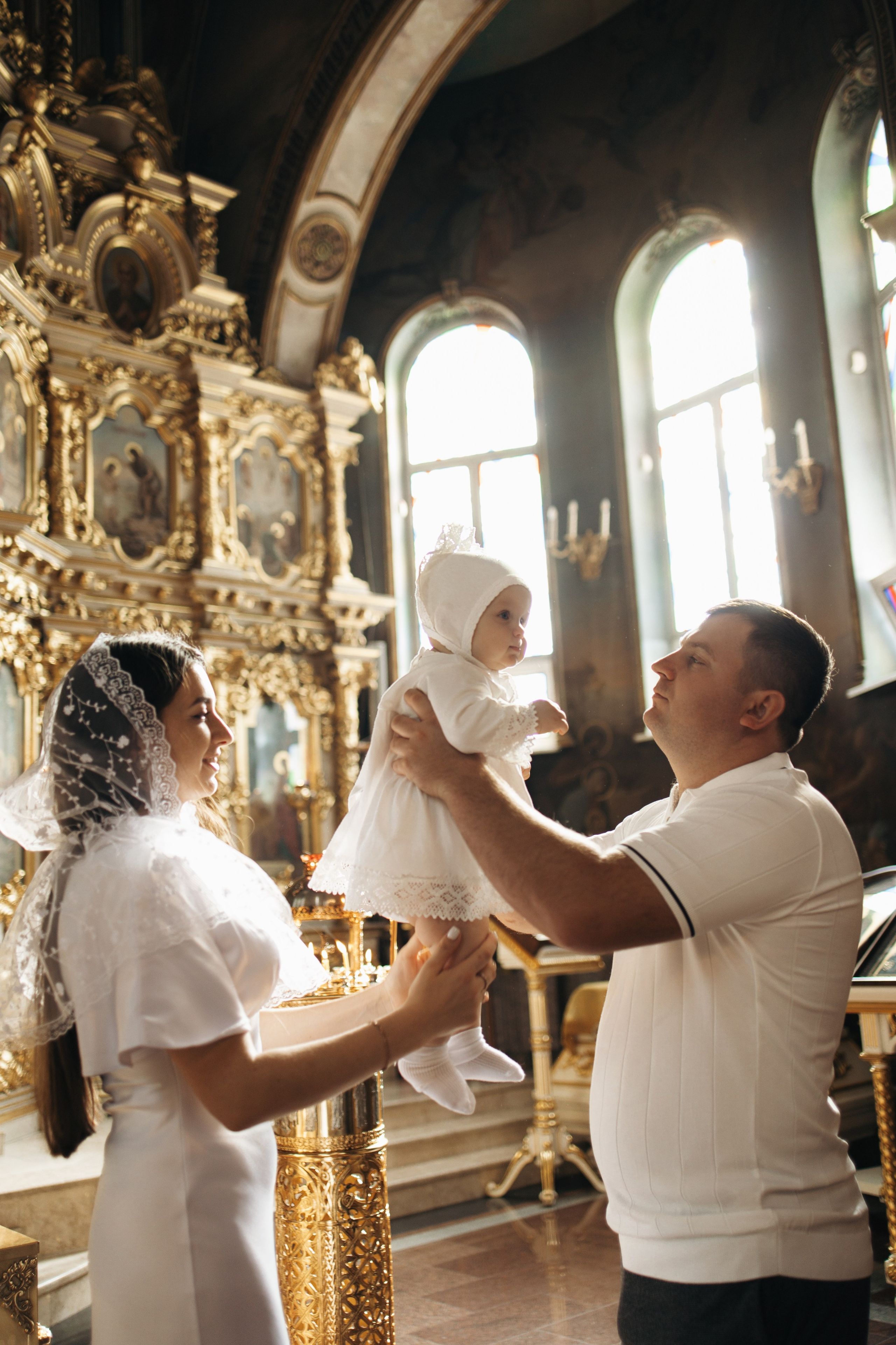 Крещение Арины. Самый теплый фотограф в Краснодаре Рябоконь Ксения