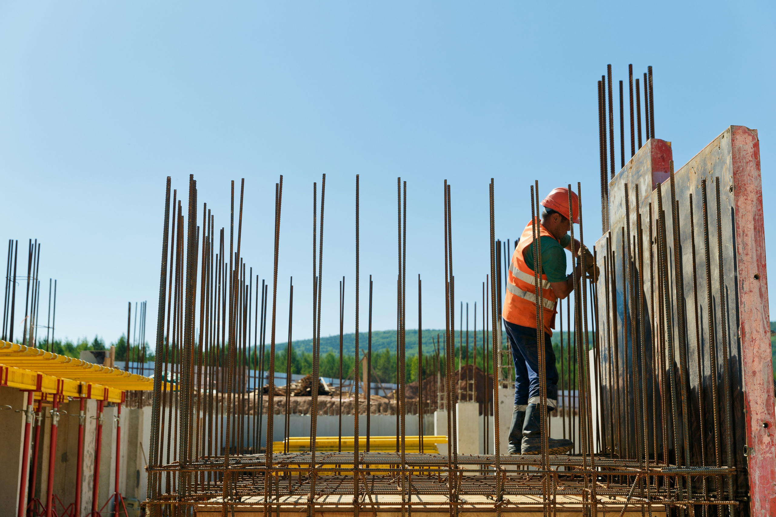 Строящиеся объекты в посёлке Жигалова. Свадебный фотограф Иркутск, репортажный фотограф Иркутск