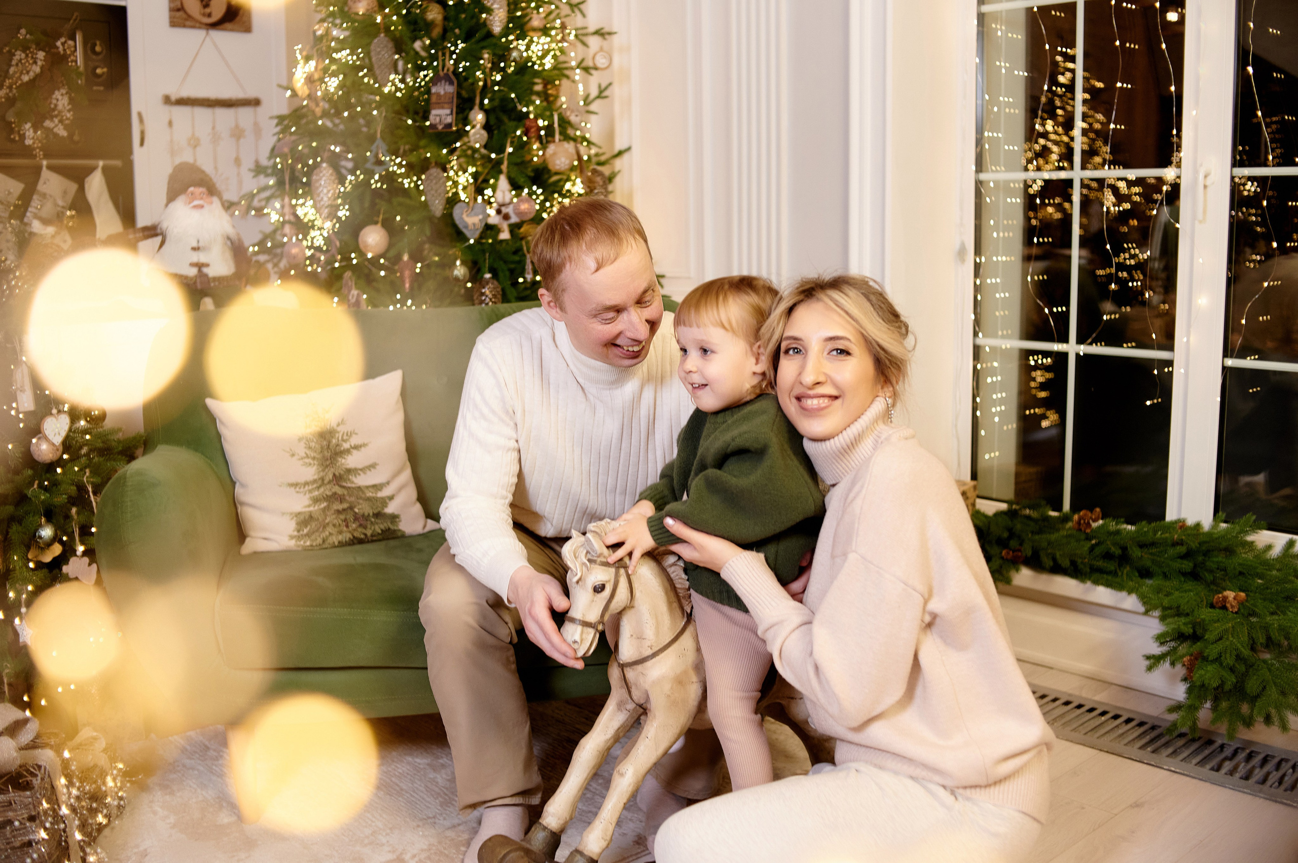 Новогодняя история. Семейный и детский фотограф в г. Ногинске Ангелина Хасанова