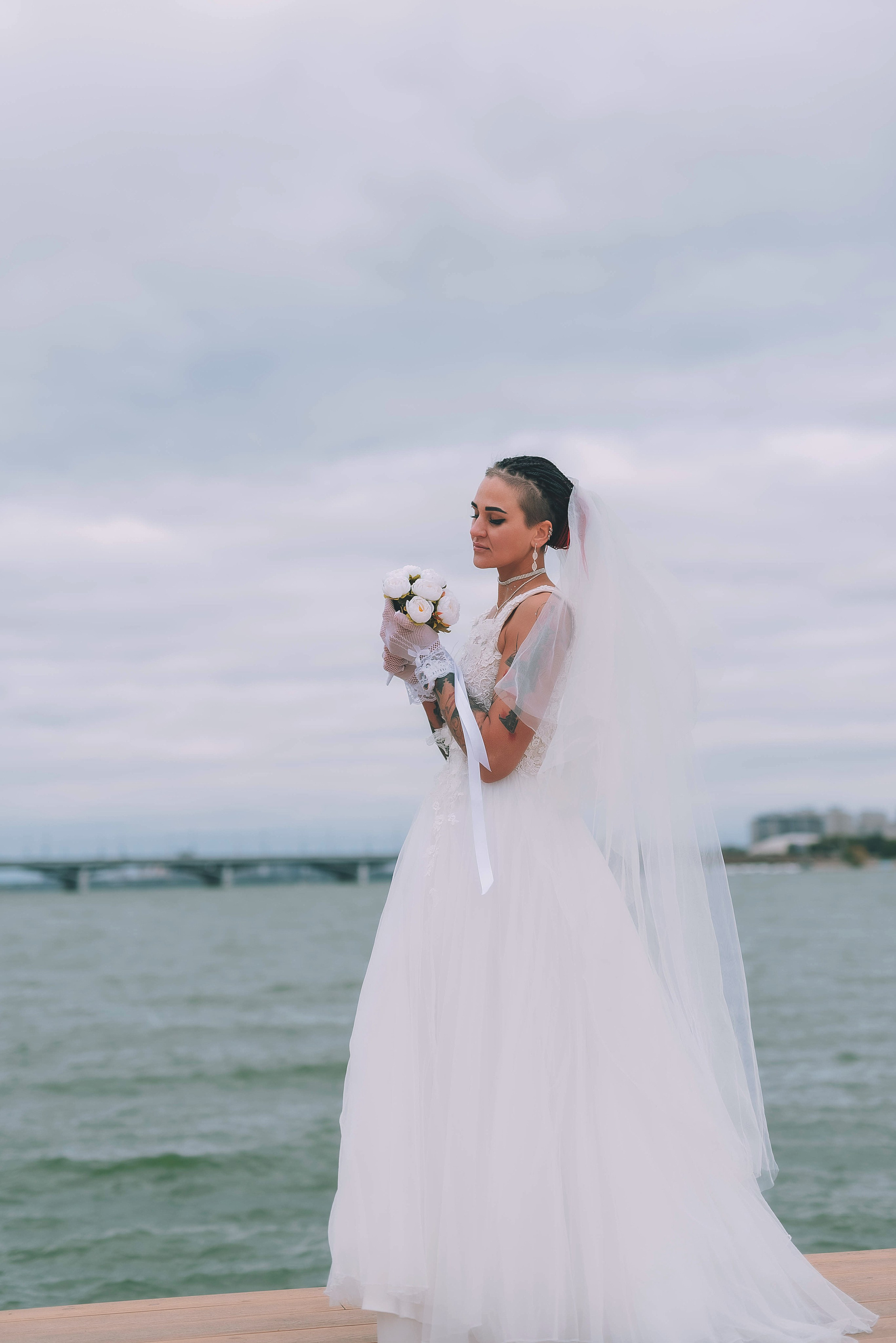 Свадебная фотосессия на набережной. Семейный, детский фотограф в Воронеже Анна Никитина