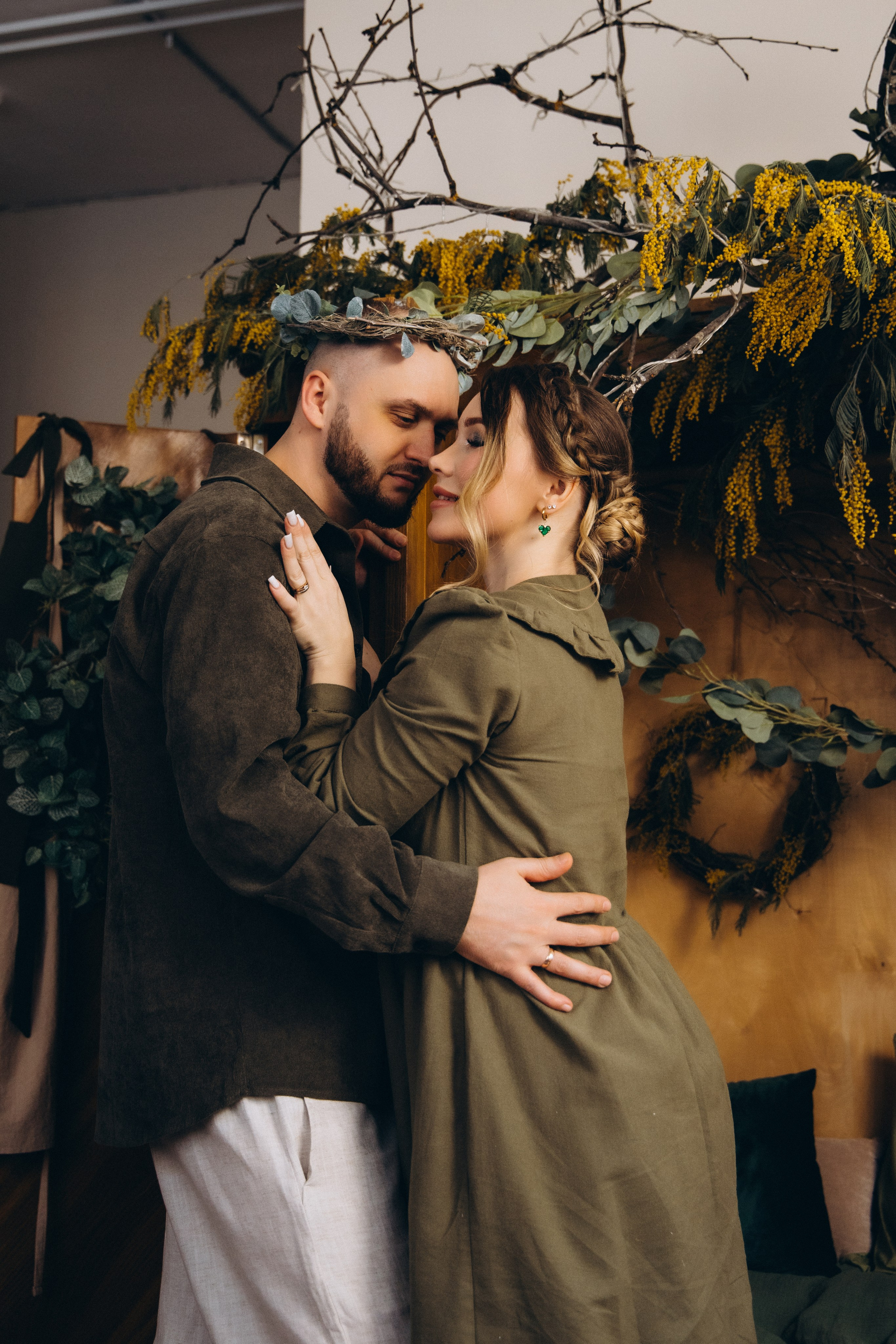 Юлия с семьёй