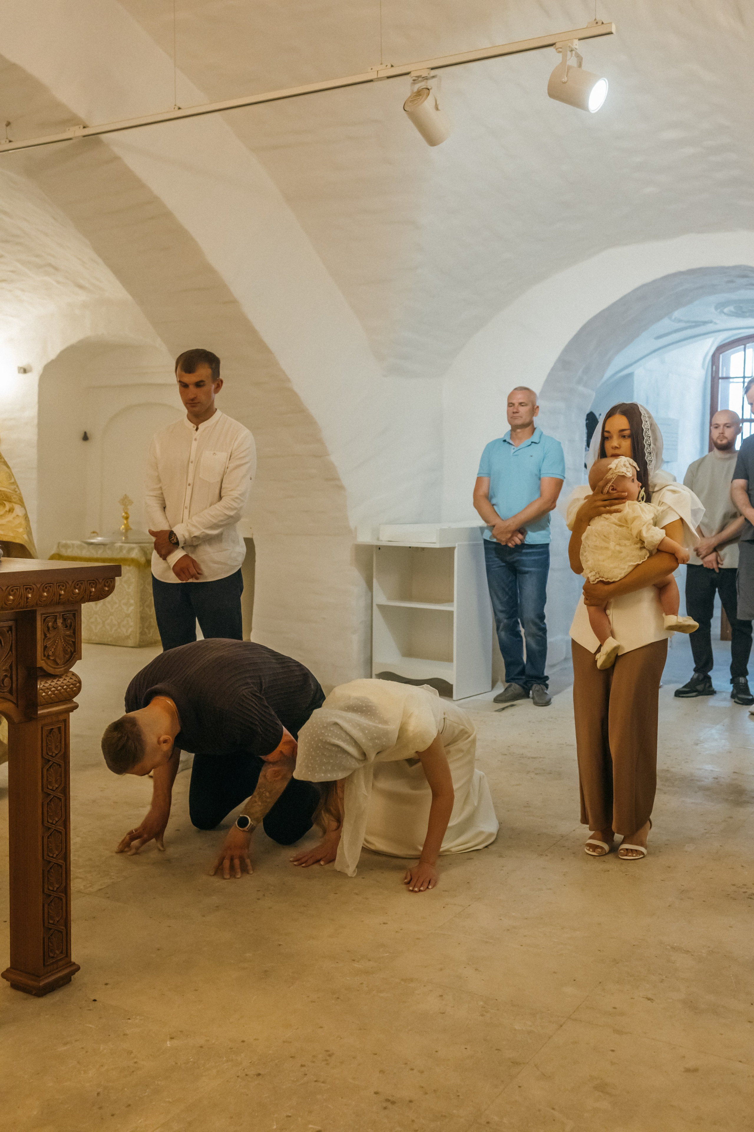 Крещении Мии. Фотограф Ирина Панина