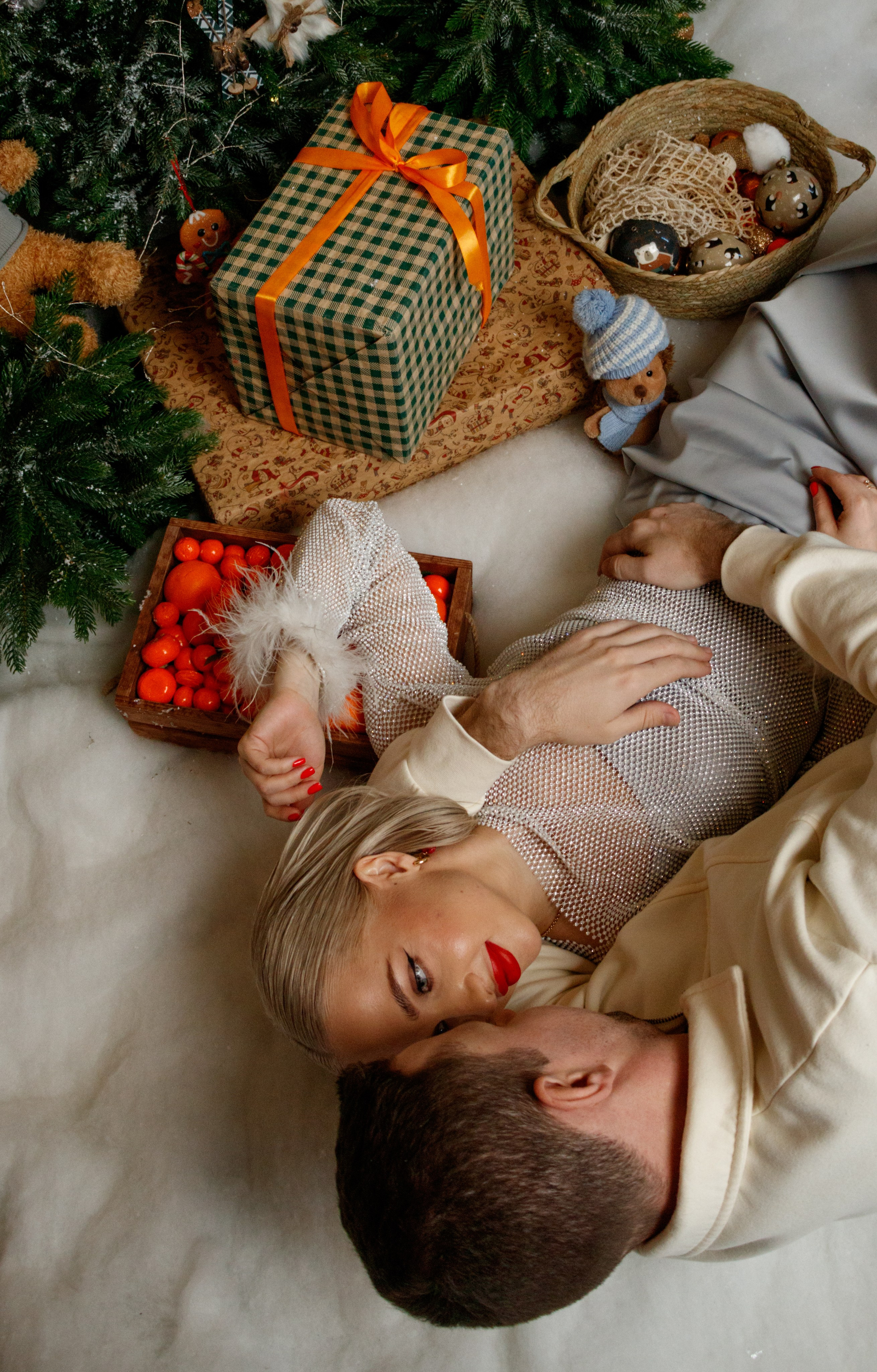 Новогодняя фотосессия lovestory. Фотограф и ретушер в Ростове-на-Дону Вика Каен