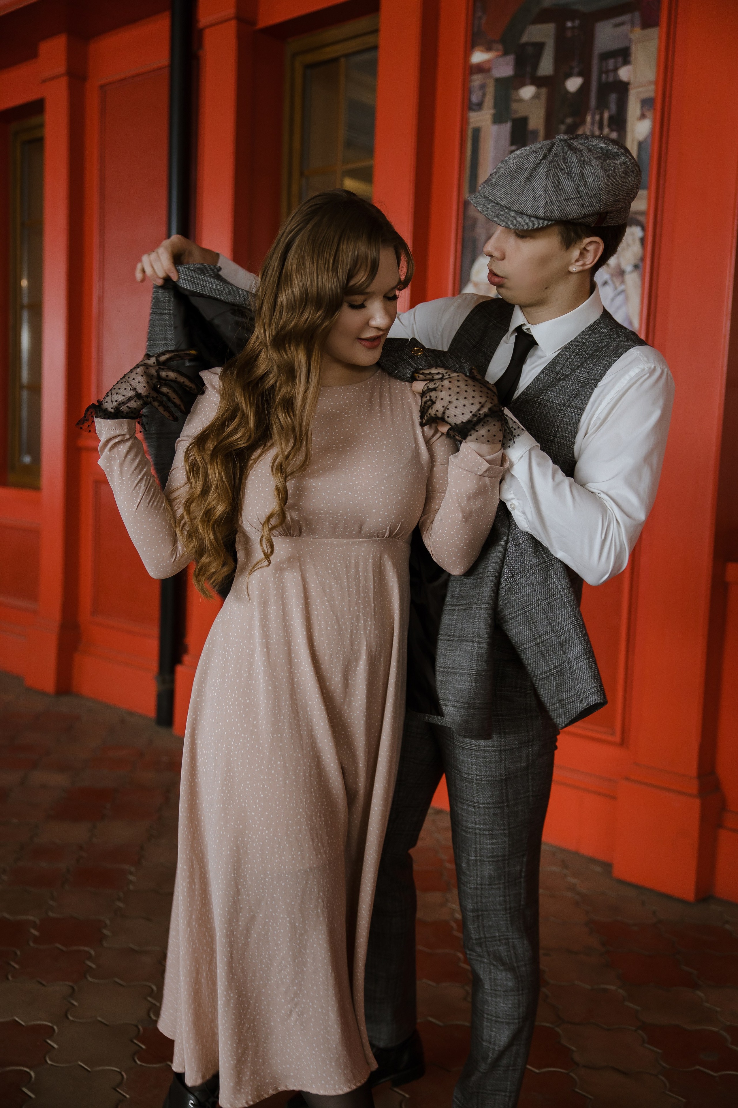 Фотосессия пары в стиле «Острые козырьки». Свадебный и семейный фотограф в Самаре и Тольятти | Елена Топанцева