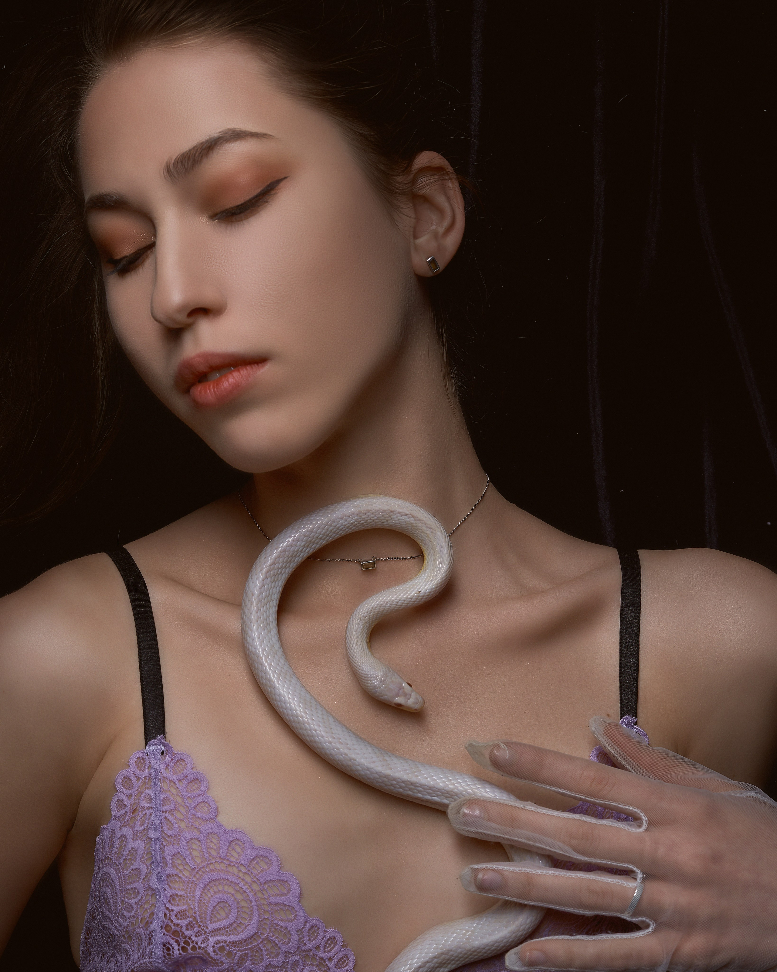 Съёмка со змеями