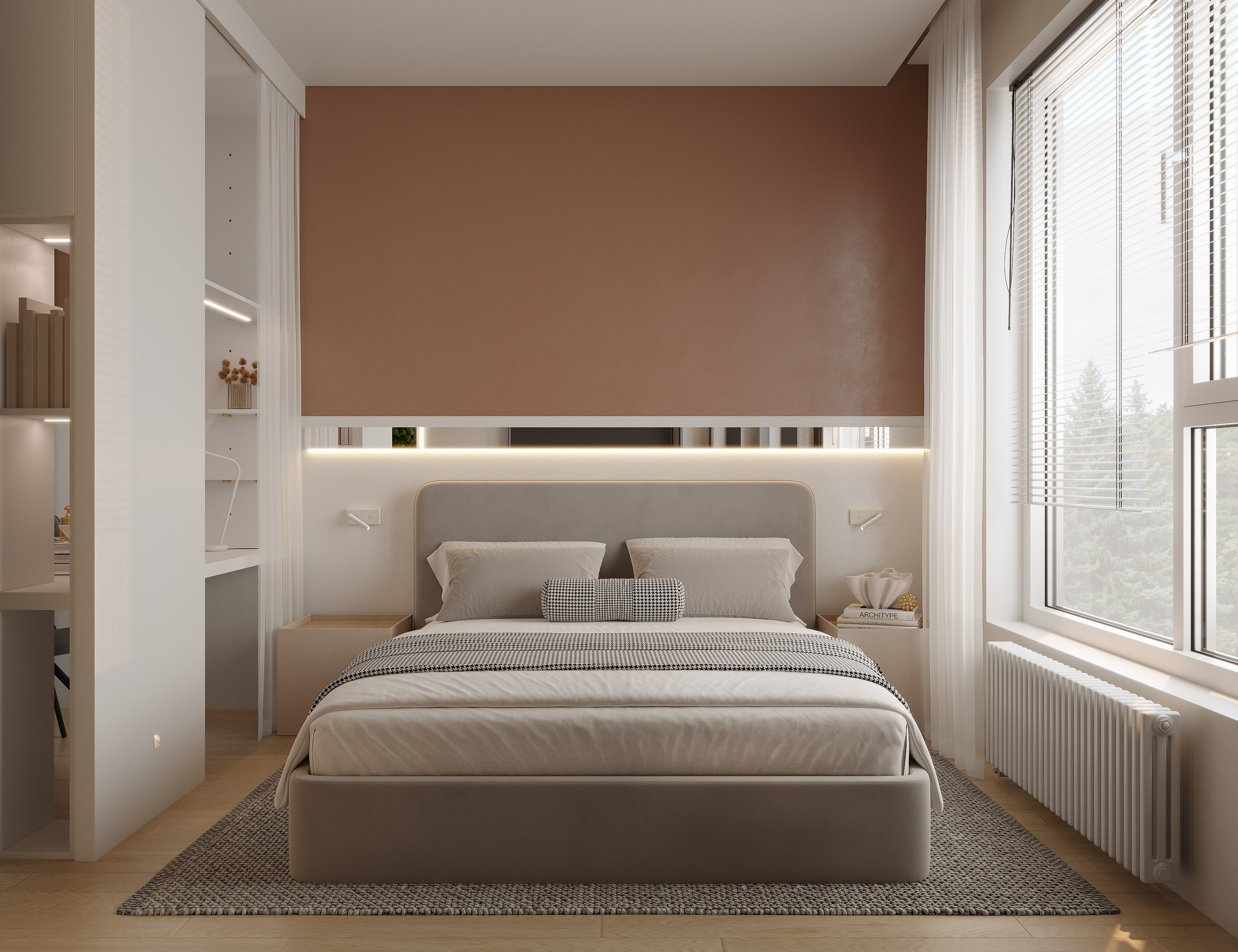 Квартира для LSD Bureau. 3D визуализация интерьера и архитектурной среды