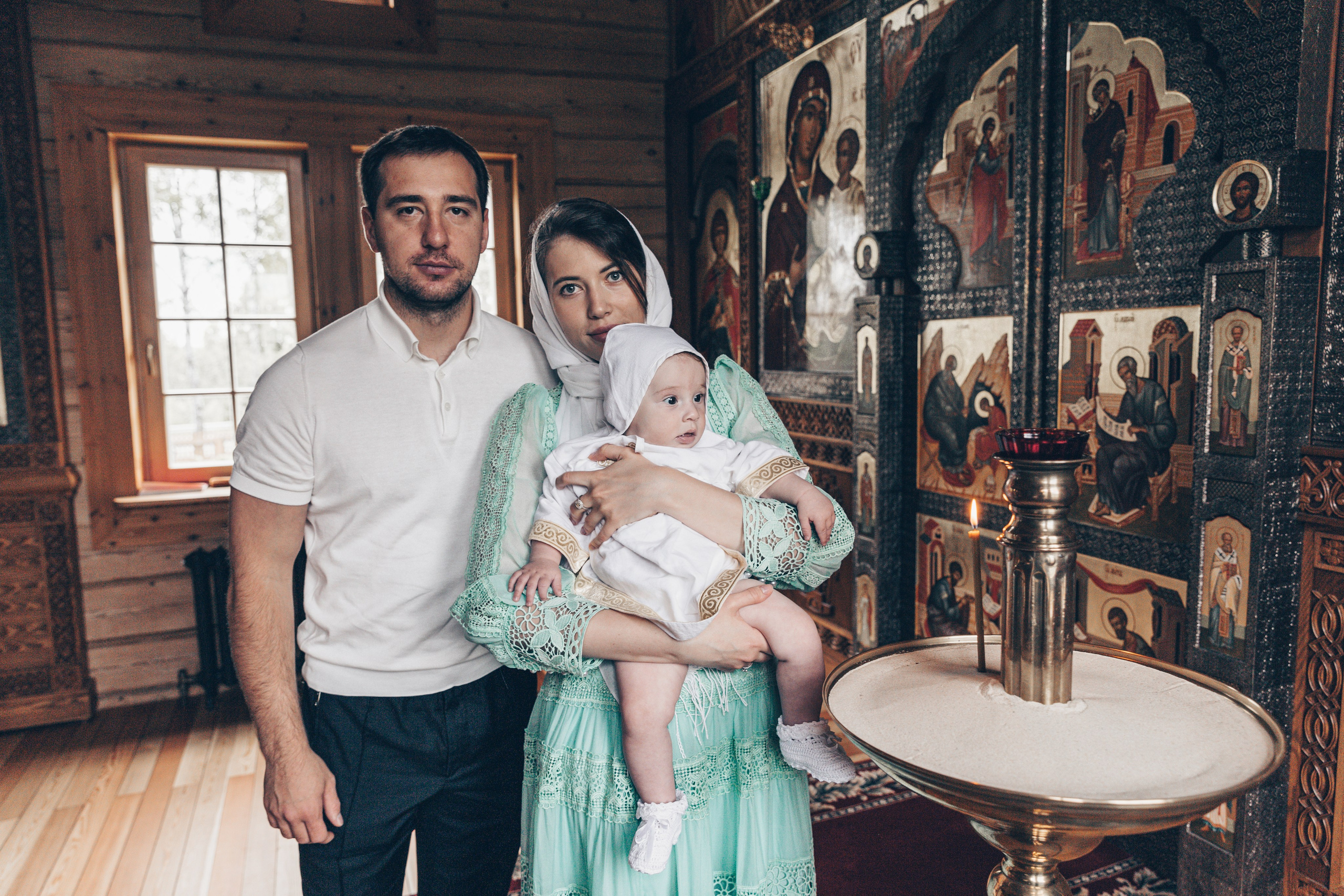 Крещение Леона. Свадебный и Семейный фотограф в Москве и Сочи Таня Михей