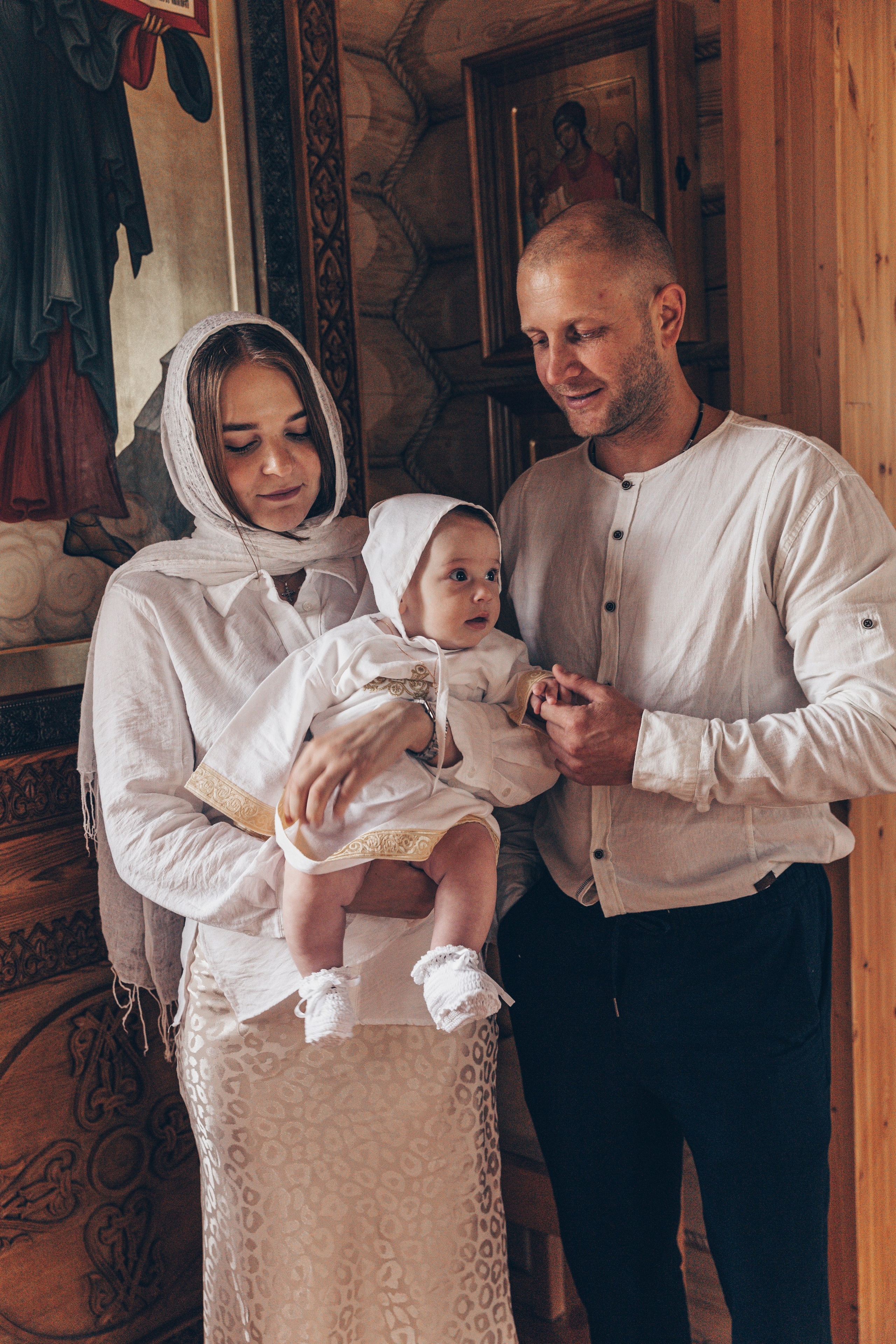 Крещение Леона. Свадебный и Семейный фотограф в Москве и Сочи Таня Михей