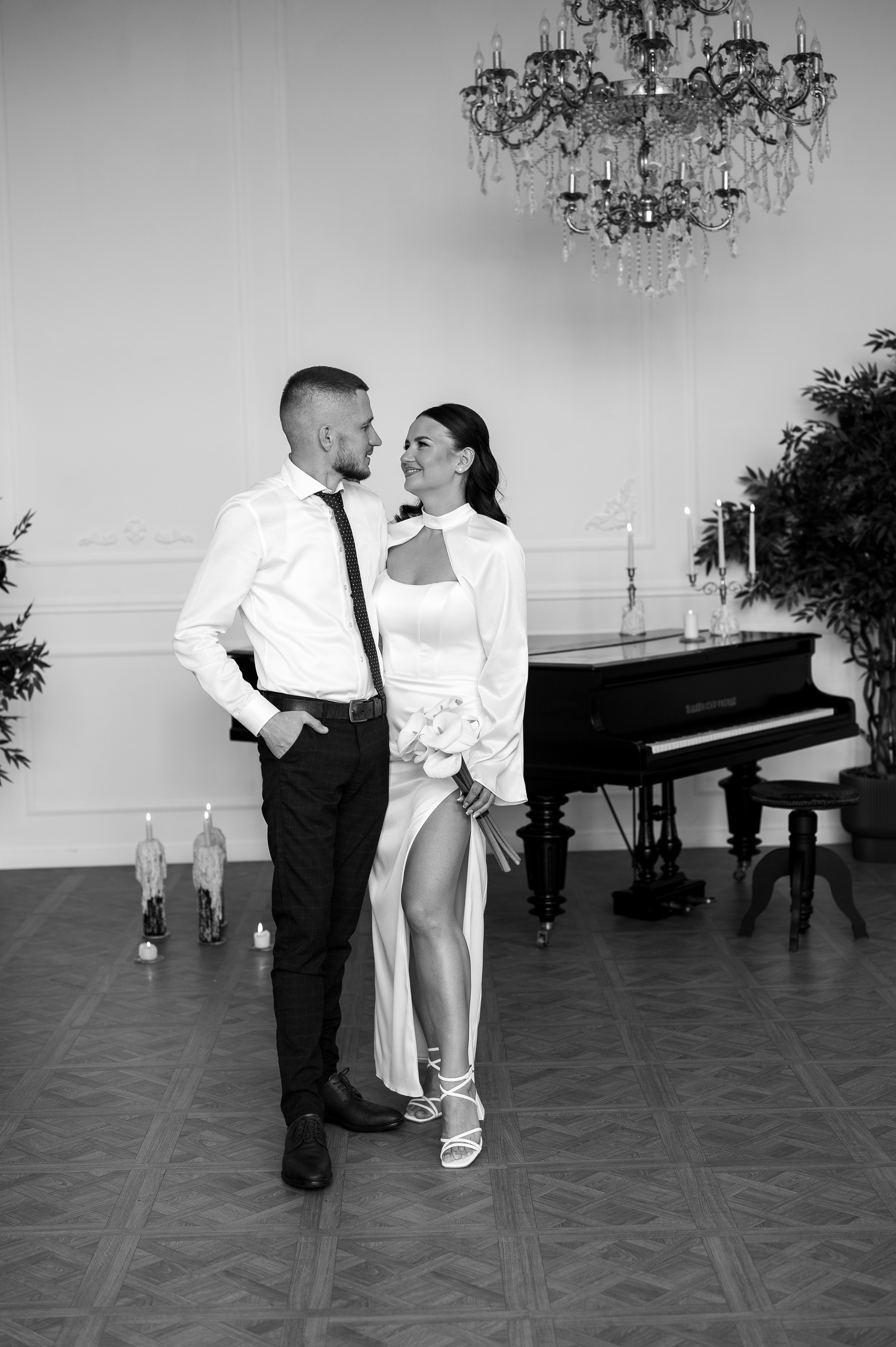 Свадебная фотосессия в студии. Свадебный и семейный фотограф в Краснодаре Алина Мельник