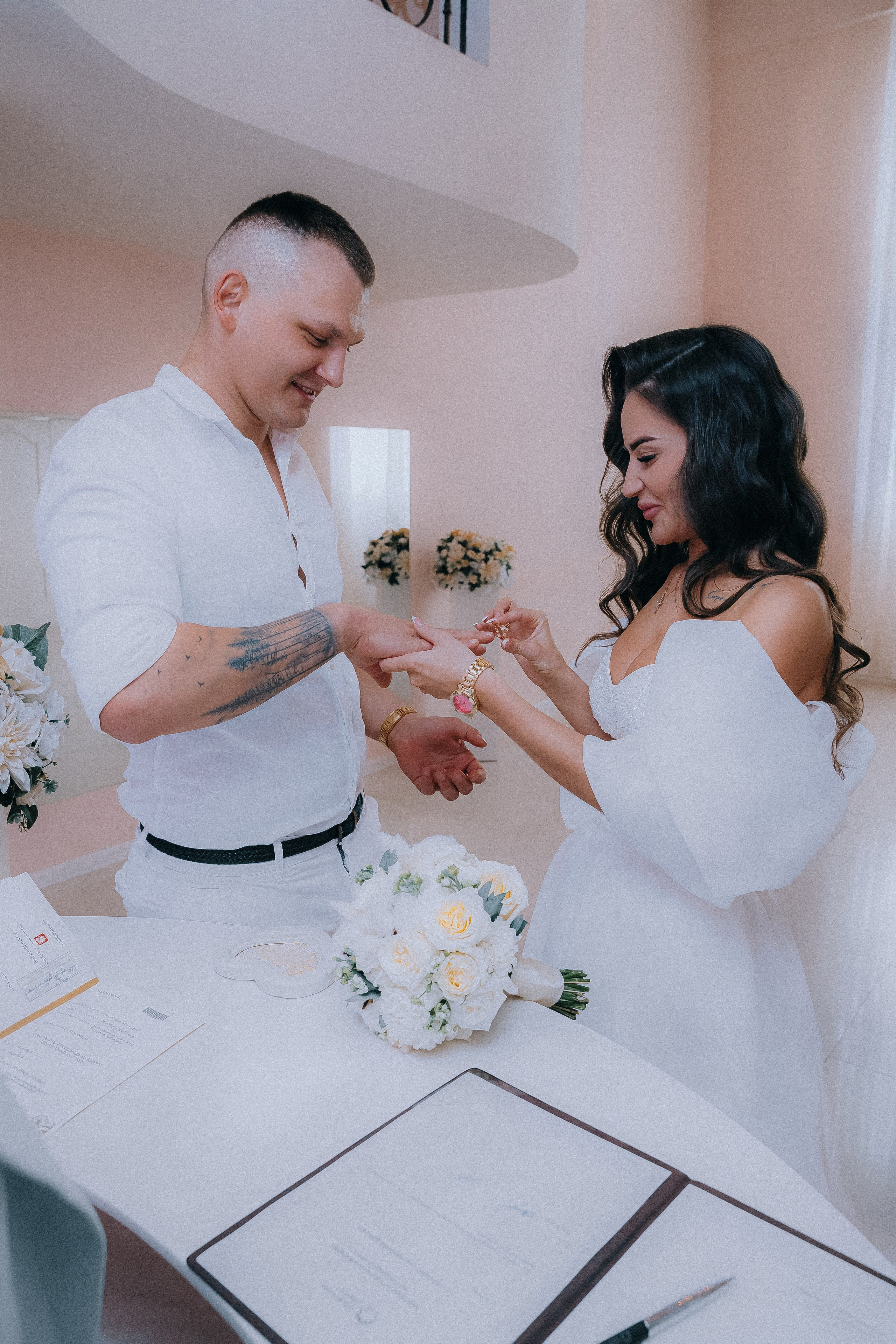 Свадебная фотосессия в ботаническом саду Тбилиси. Свадебный фотограф Грузия Тбилиси