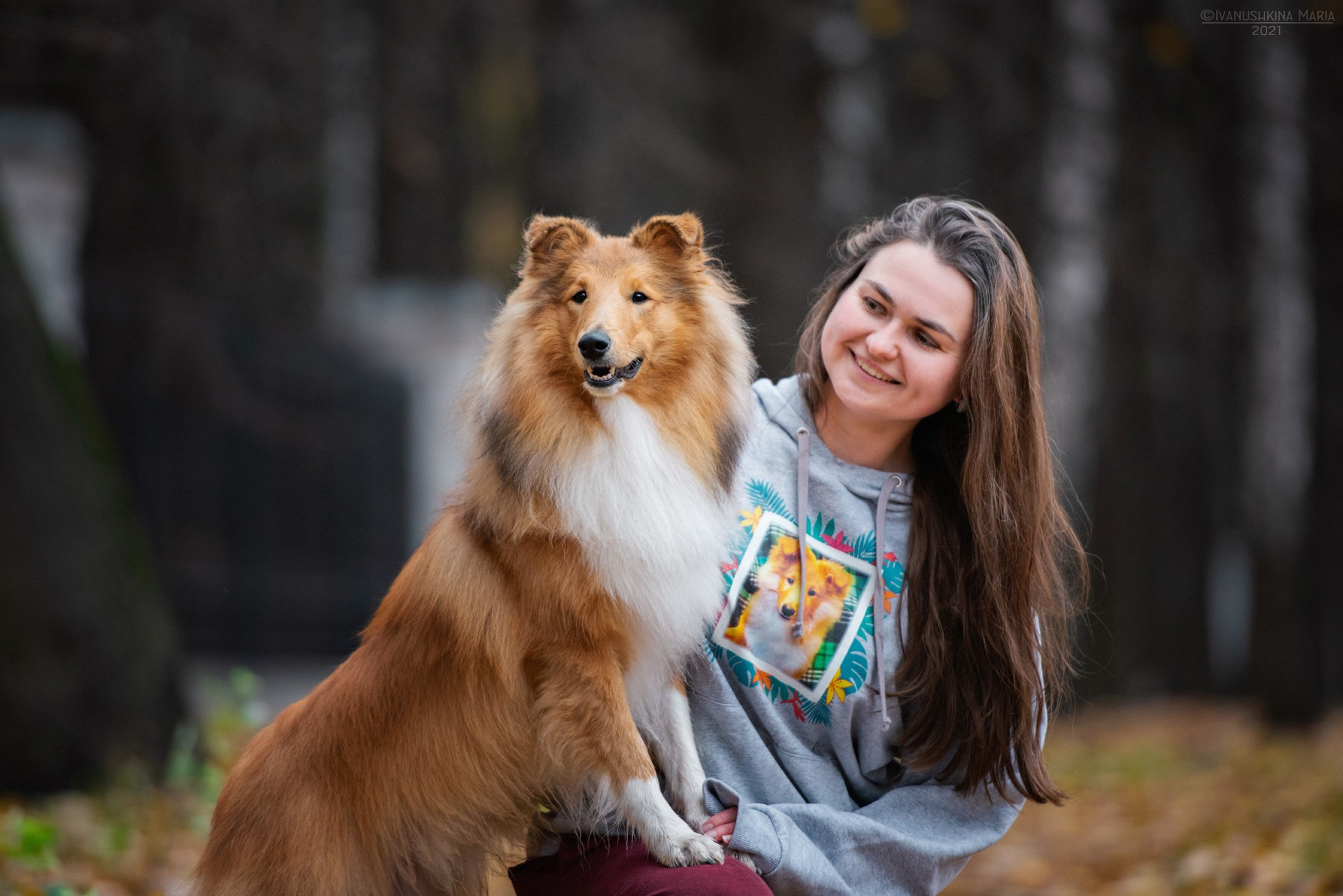 Фотосессия с собакой. Фотограф собак в Москве и Московской области Иванушкина Мария