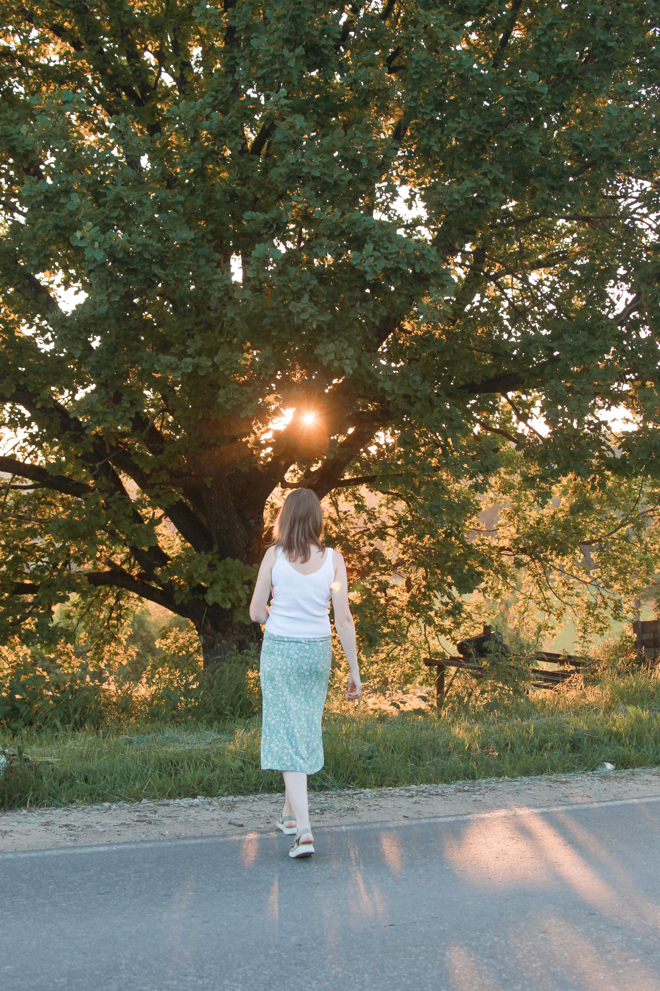 Людмила. Дуб на закате. Фотограф Ирина Воробьева