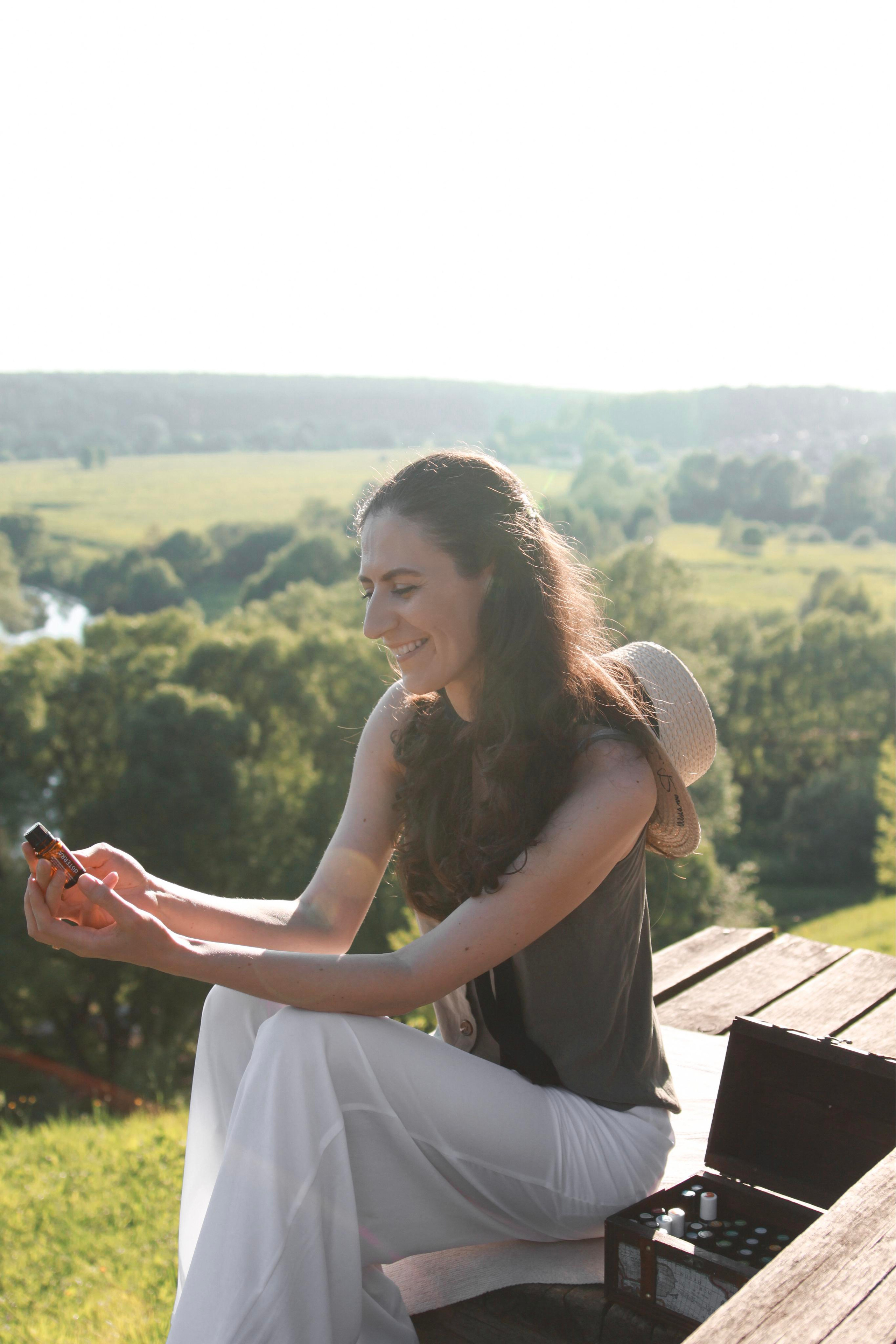 Ольга и мир эфирных масел DoTerra. Фотограф Ирина Воробьева