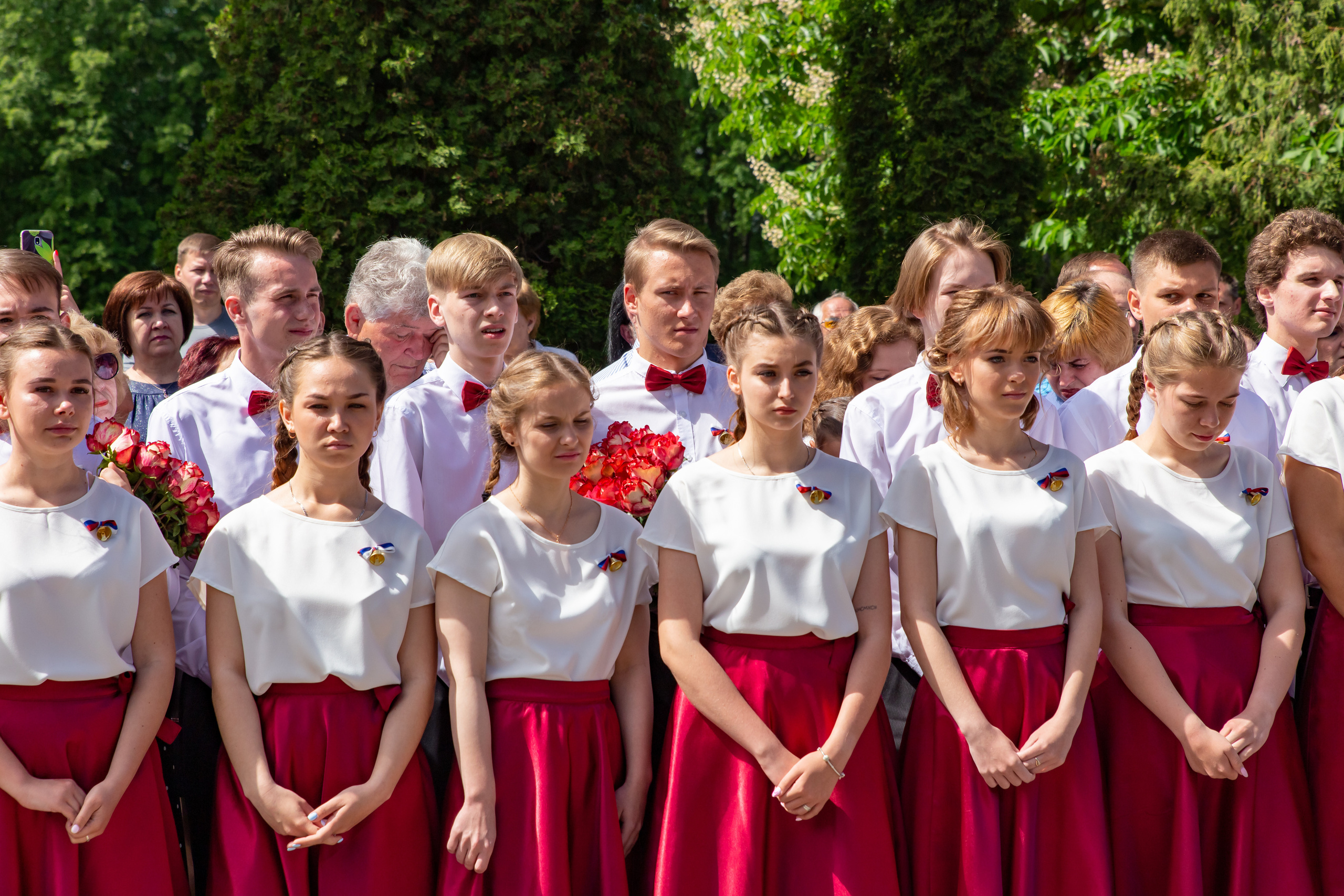 Школьная фото и видеосъёмка. Свадебный фотограф Марина Суворова и видеооператор Олег Петров