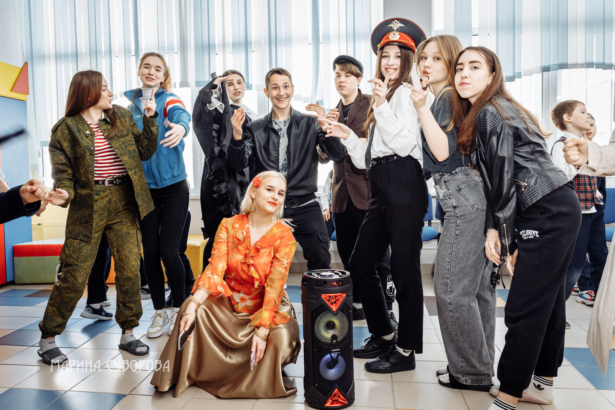 общее фото учеников