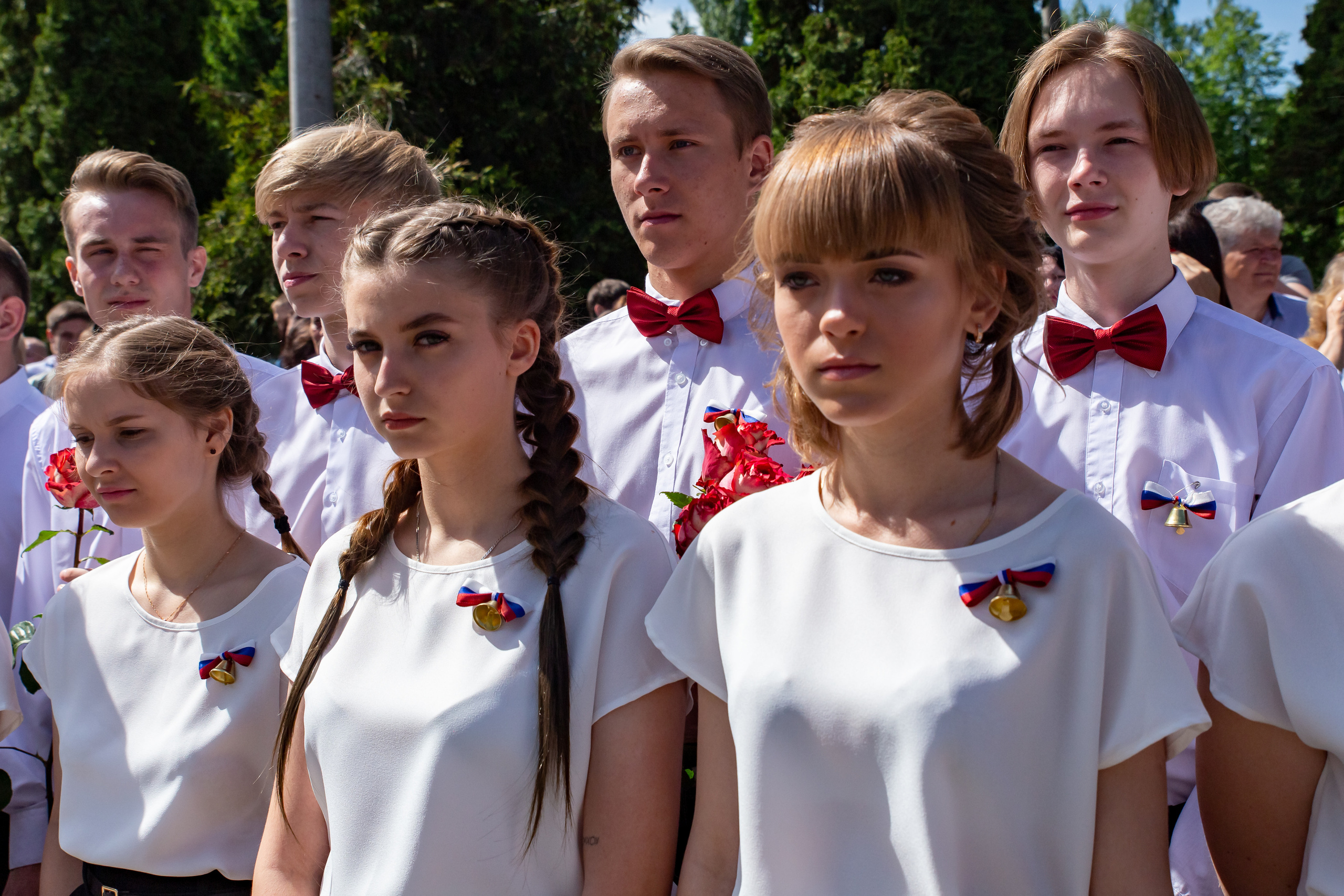 Школьная фото и видеосъёмка. Свадебный фотограф Марина Суворова и видеооператор Олег Петров