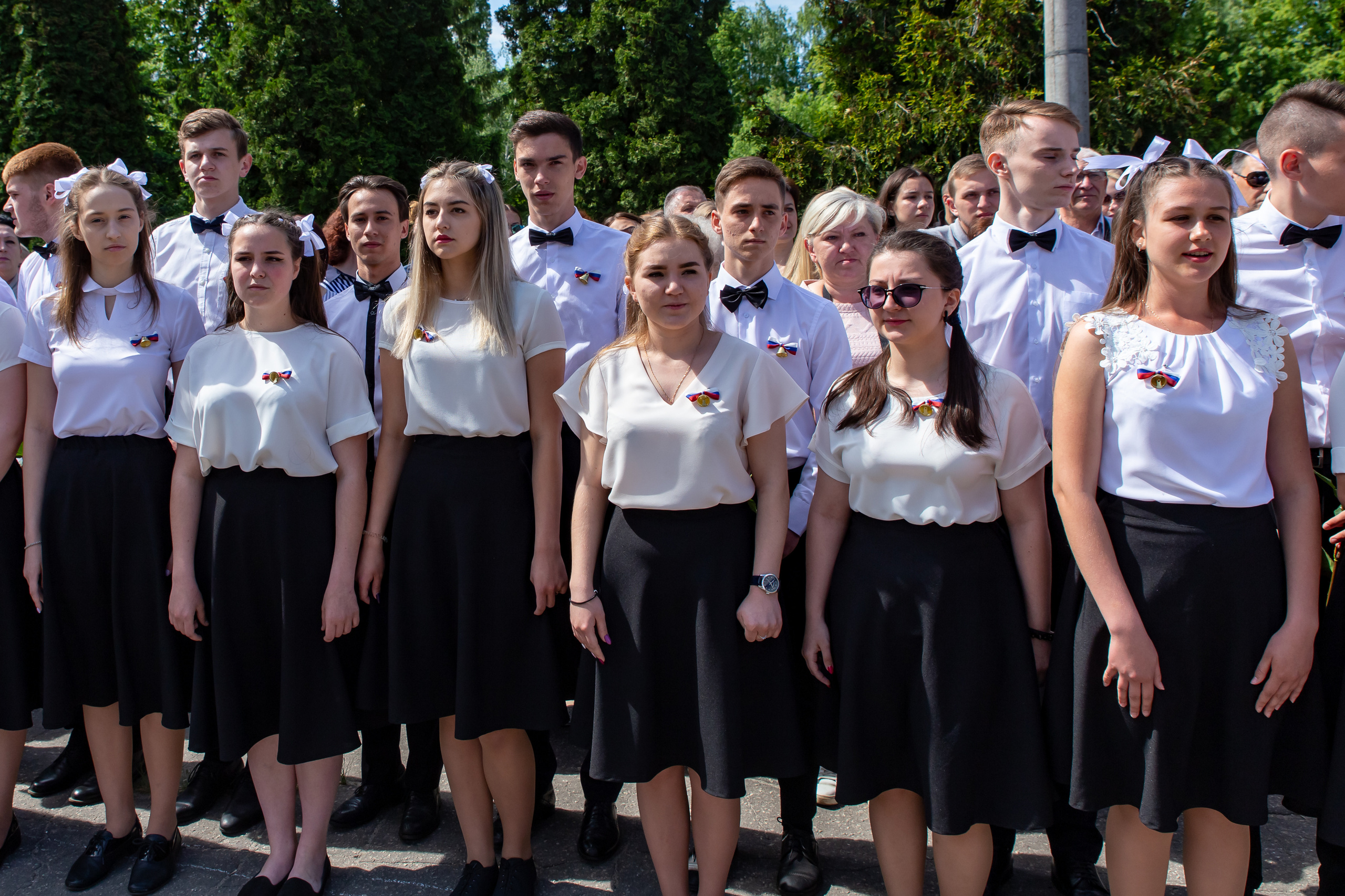 Школьная фото и видеосъёмка. Свадебный фотограф Марина Суворова и видеооператор Олег Петров
