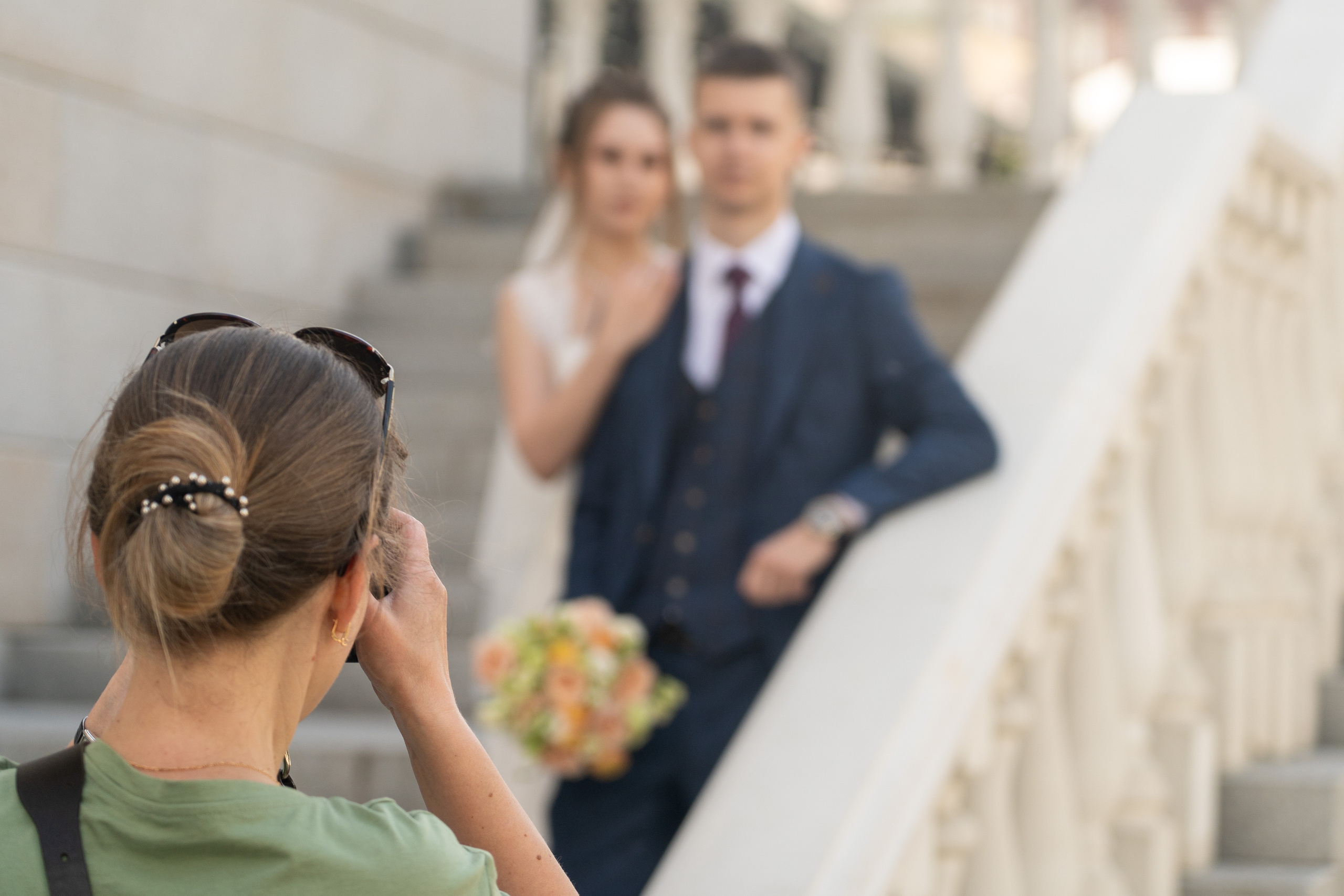 Свадебный фотограф Марина Суворова и видеооператор Олег Петров