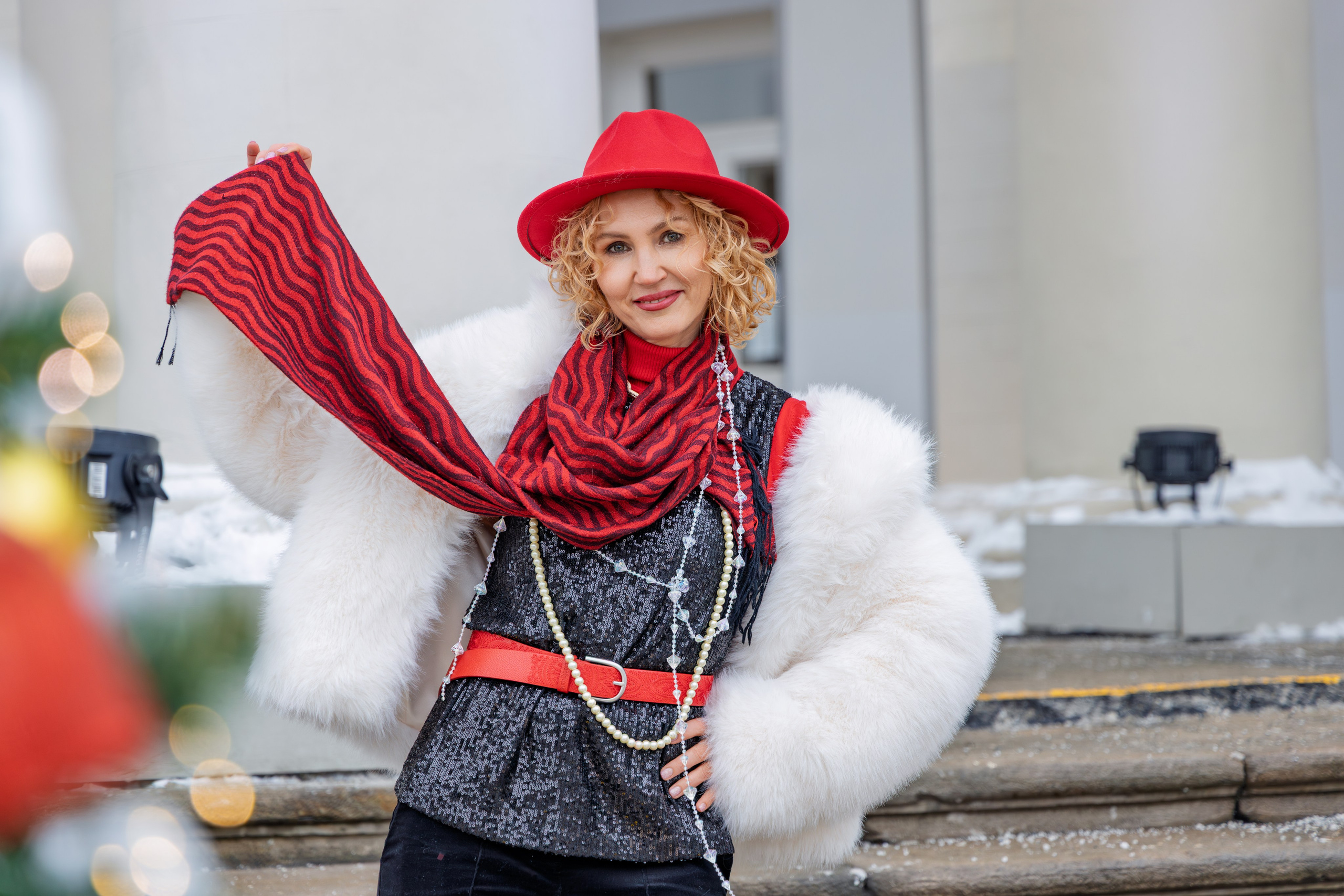 Новогодняя прогулка для Оксаны январь 2026. Репортажный, семейный и студийный фотограф в Москве Демин Алексей