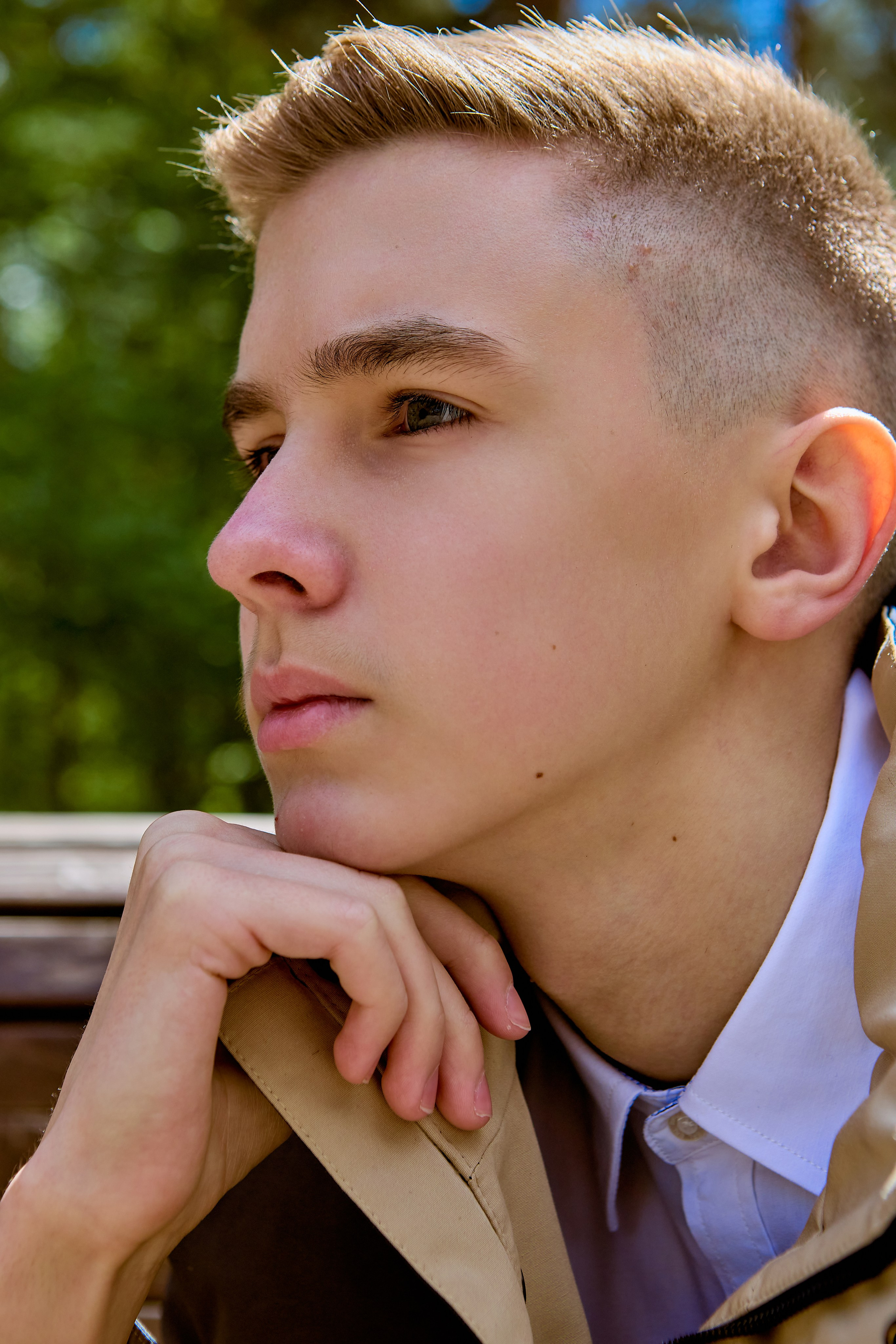 Фотосессия для учеников на природе в Дзержинске. Православный портретный фотограф Николай Голованов.