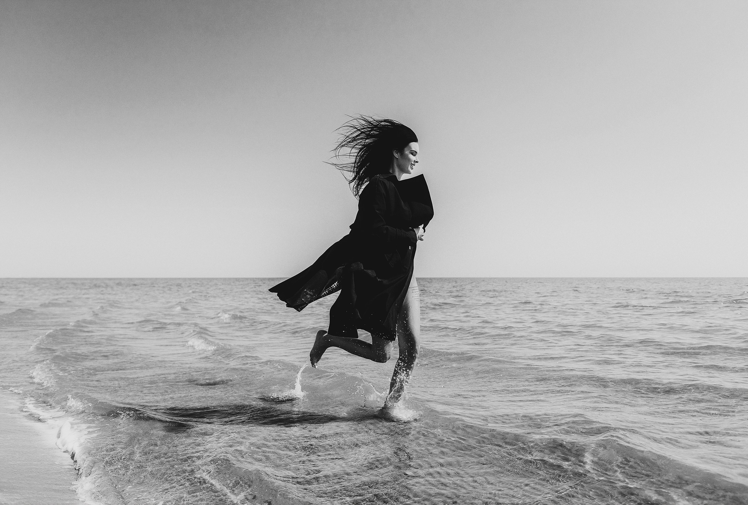 MONOCHROME BEACH. Фотограф Алматы | Весь мир — Никита Колодин