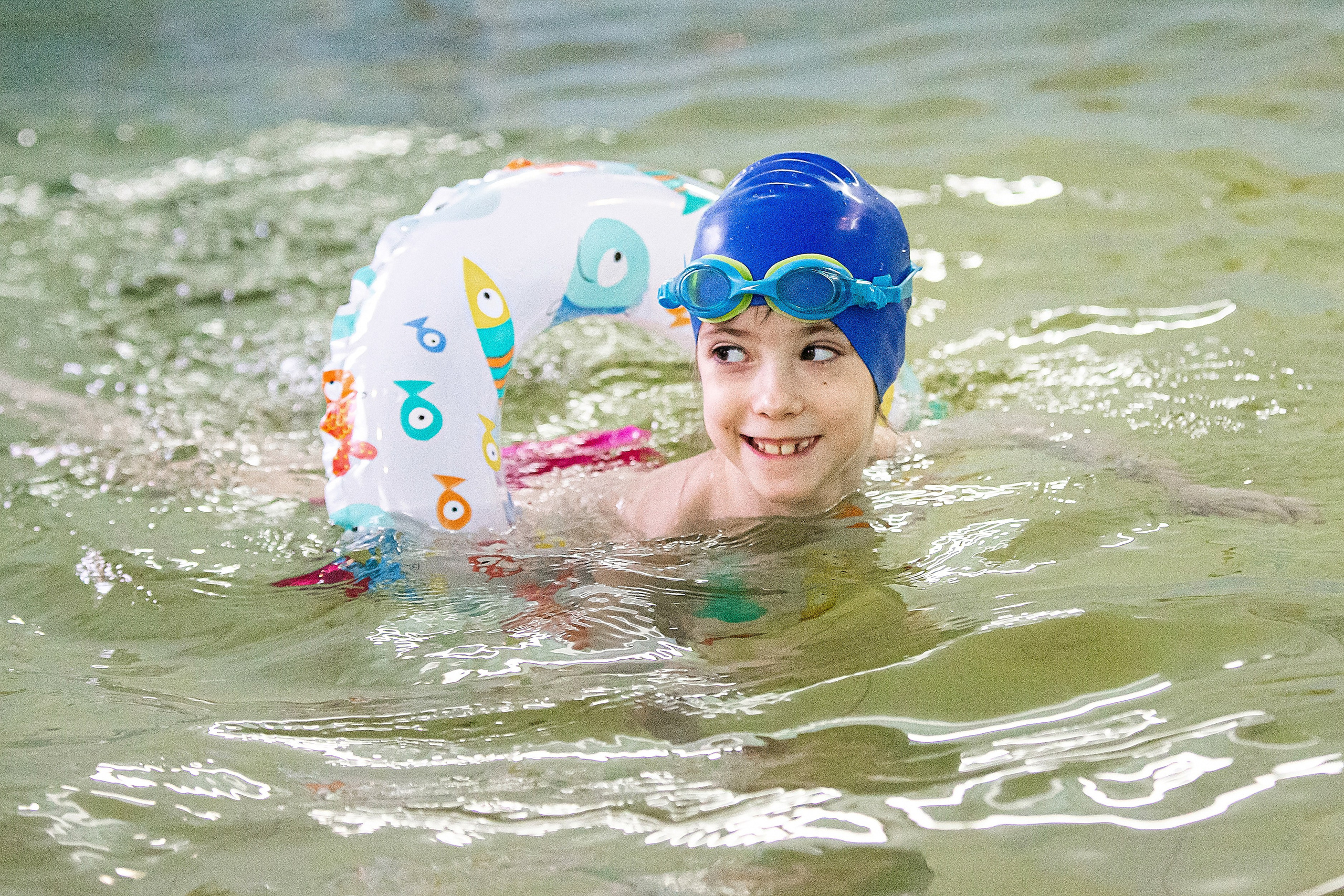 Бассейн в детском саду. Свадебный, семейный, детский фотограф в Санкт-Петербурге