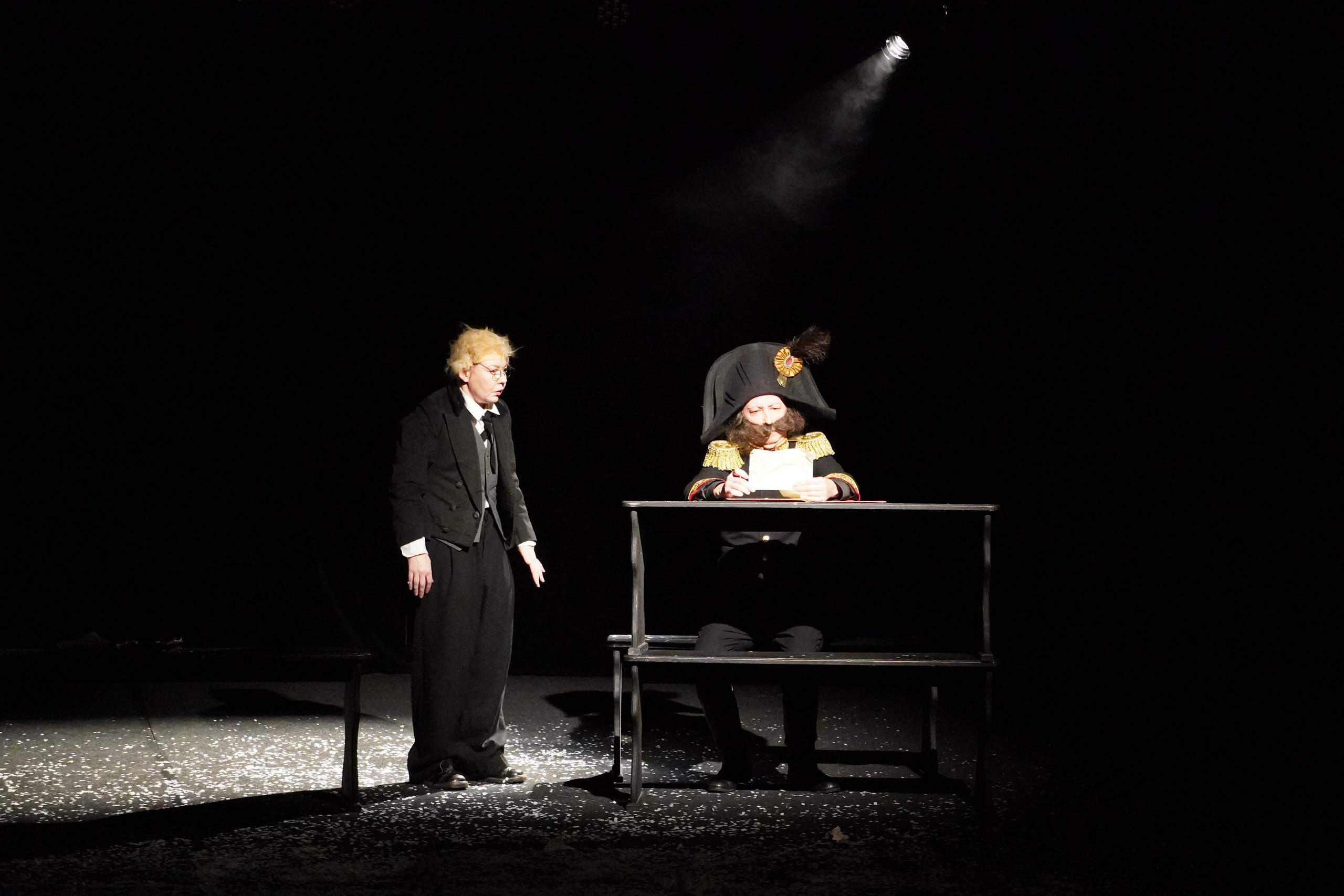 Спектакль «Метель, шинель в портфель». Фотохудожник Татьяна Бойцова