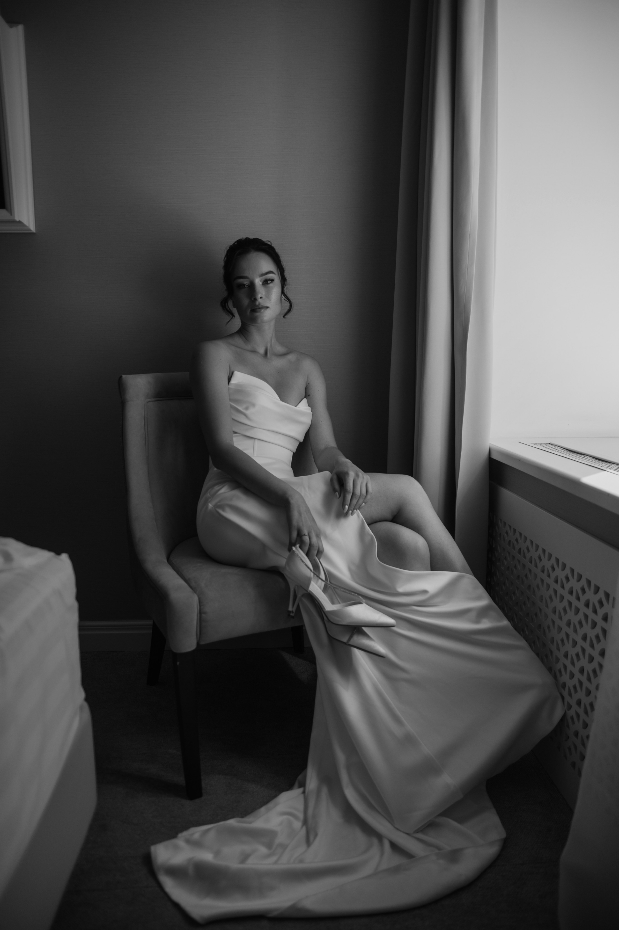 Галерея со свадьбы в Твери, красивая пара в Домотканово. Свадебный фотограф в Твери, Москве и Санкт-Петербурге Денисова Екатерина