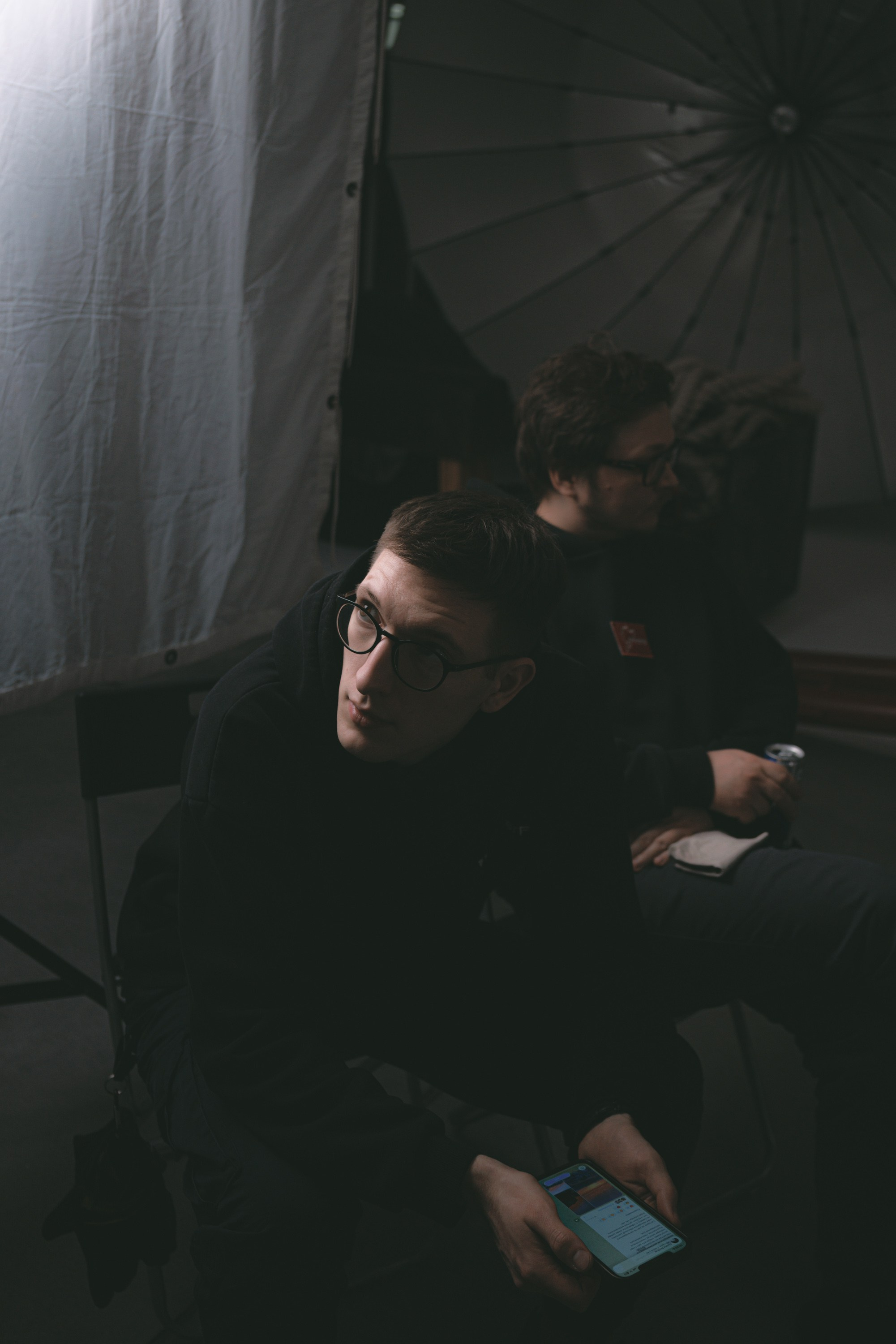 Behind the scene. Bivol images