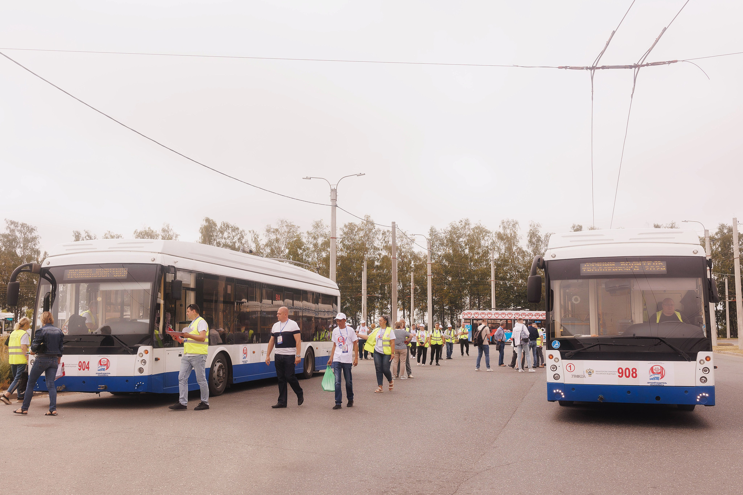 Лучший водитель троллейбуса России — 2024. Портретный и репортажный фотограф в Чебоксарах Андриян Чаркин