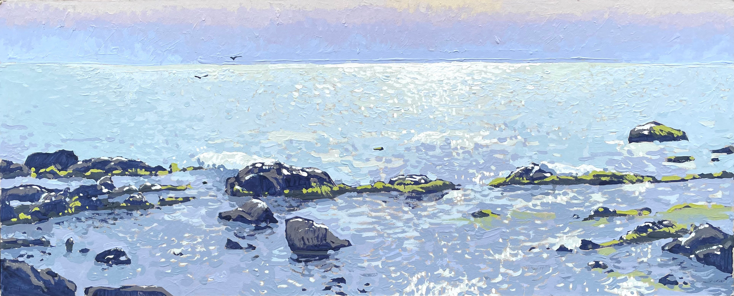 Туапсе. Художница Лиза Владимирова