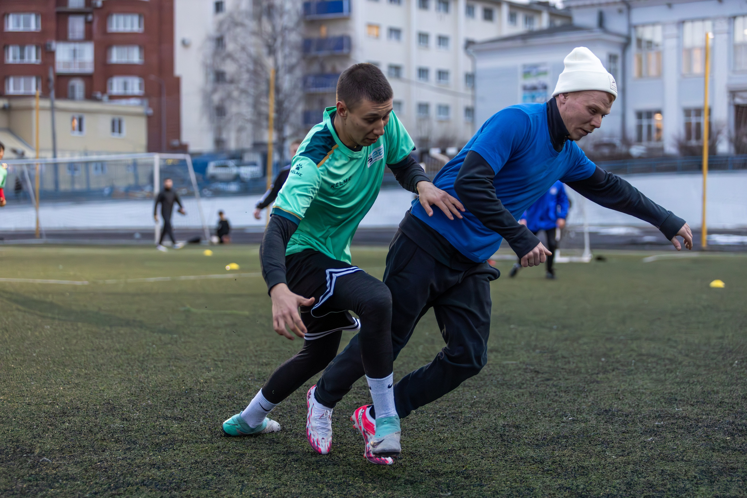Ночная Футбольная Лига. ПЗСП — S22. 23.04.2026. Репортажный и спортивный фотограф в г. Пермь Зильберг Павел