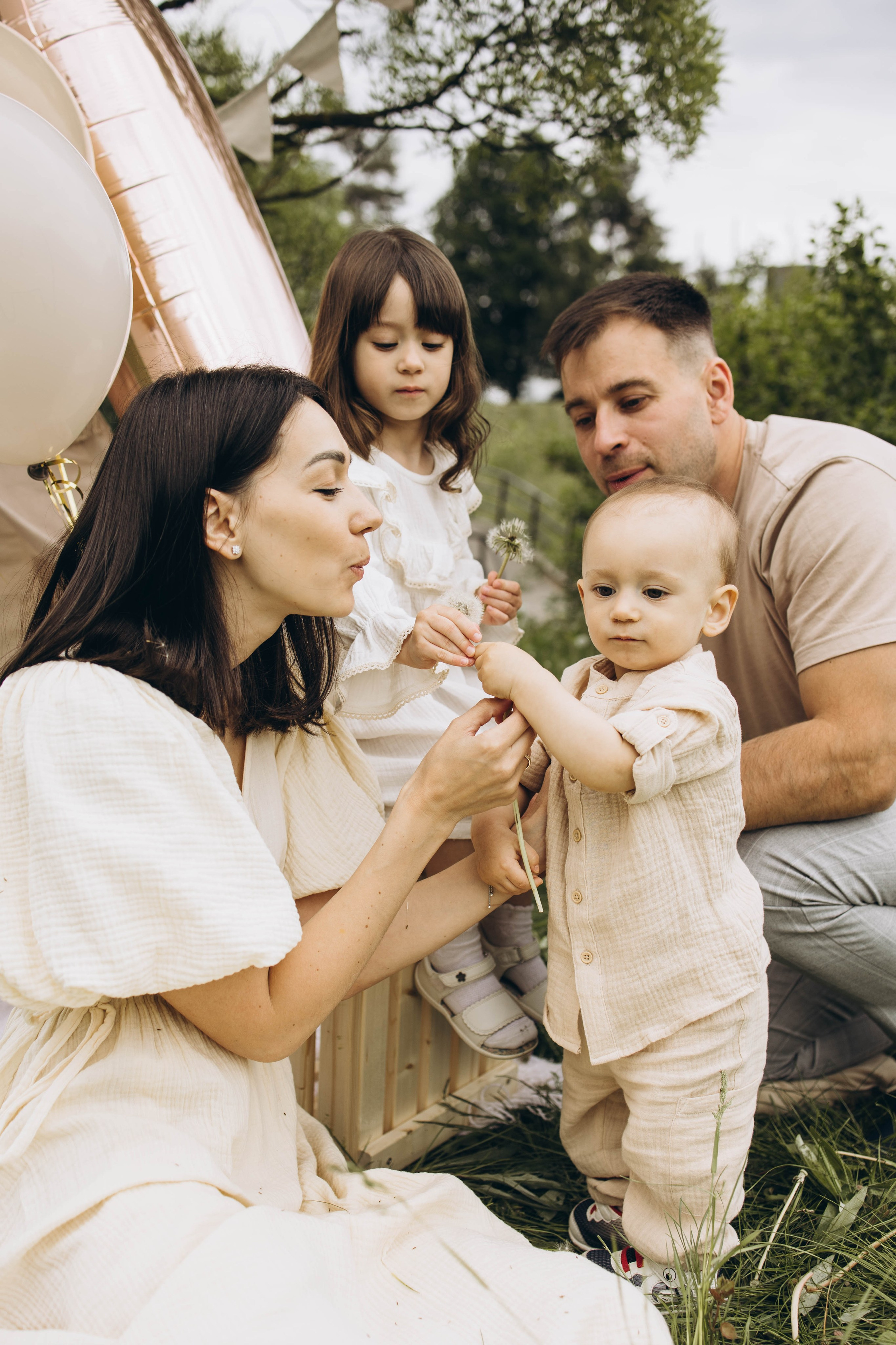 Маша, Женя, Ариана и Мирон. Семейный фотограф в Москве Виктория Ястребинская
