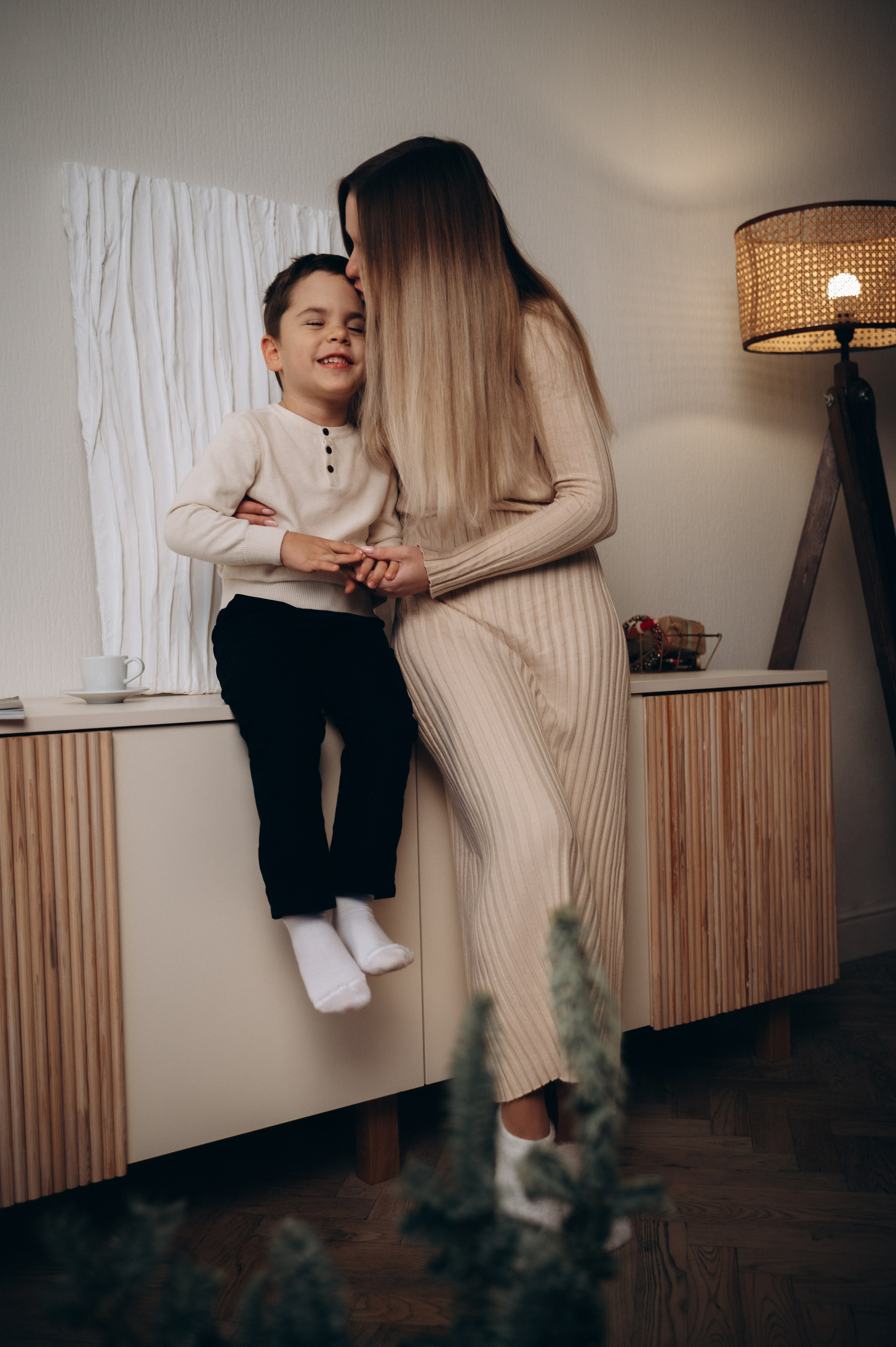 Новогодняя Наташа и Ваня. Семейный фотограф в Минске Дарья Дреко