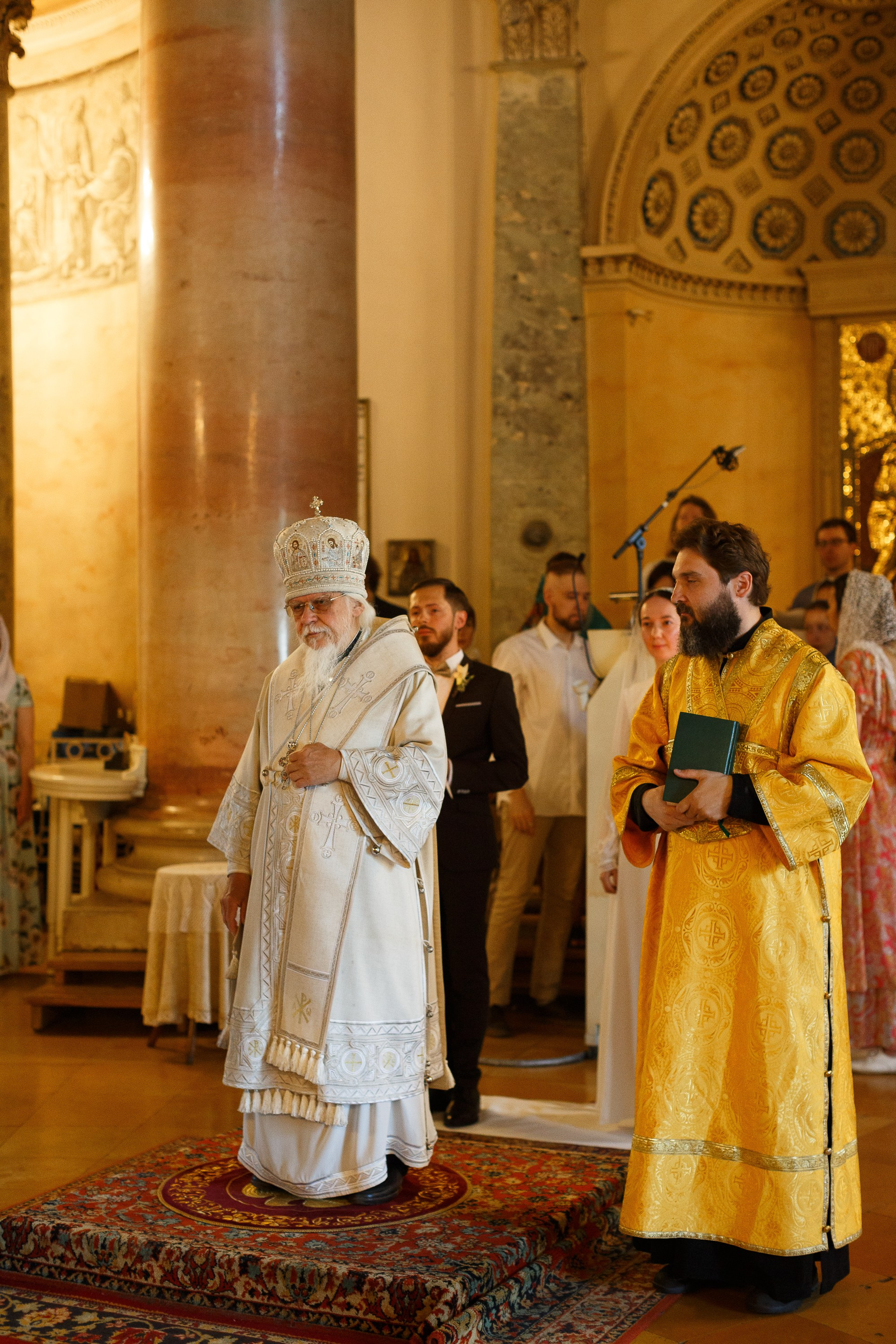 Съемка Венчания в храме царевича Димитрия