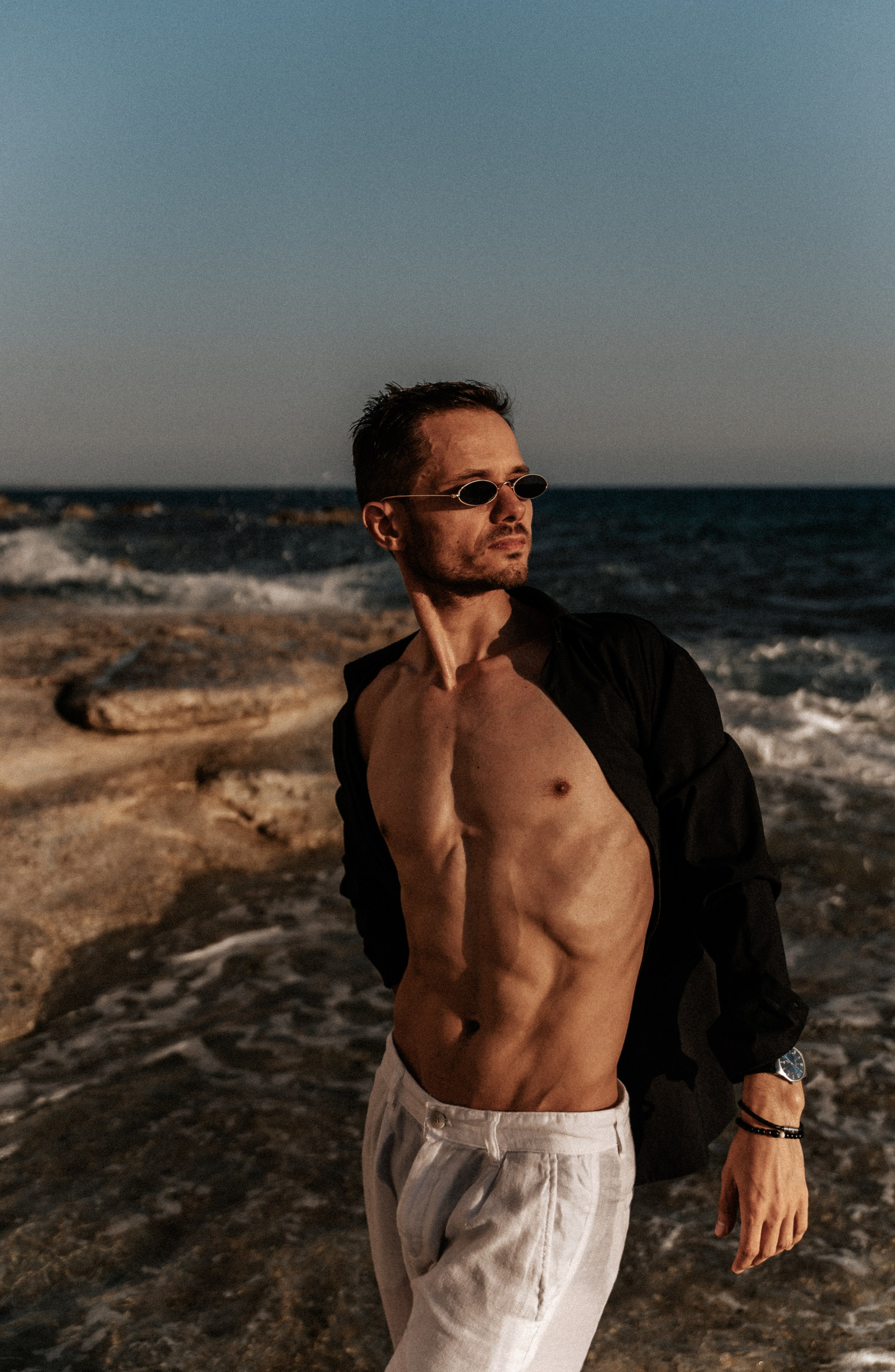 Фотосест на диком пляже для Андрея. Свадебный и семейный фотограф Ирина Чернова