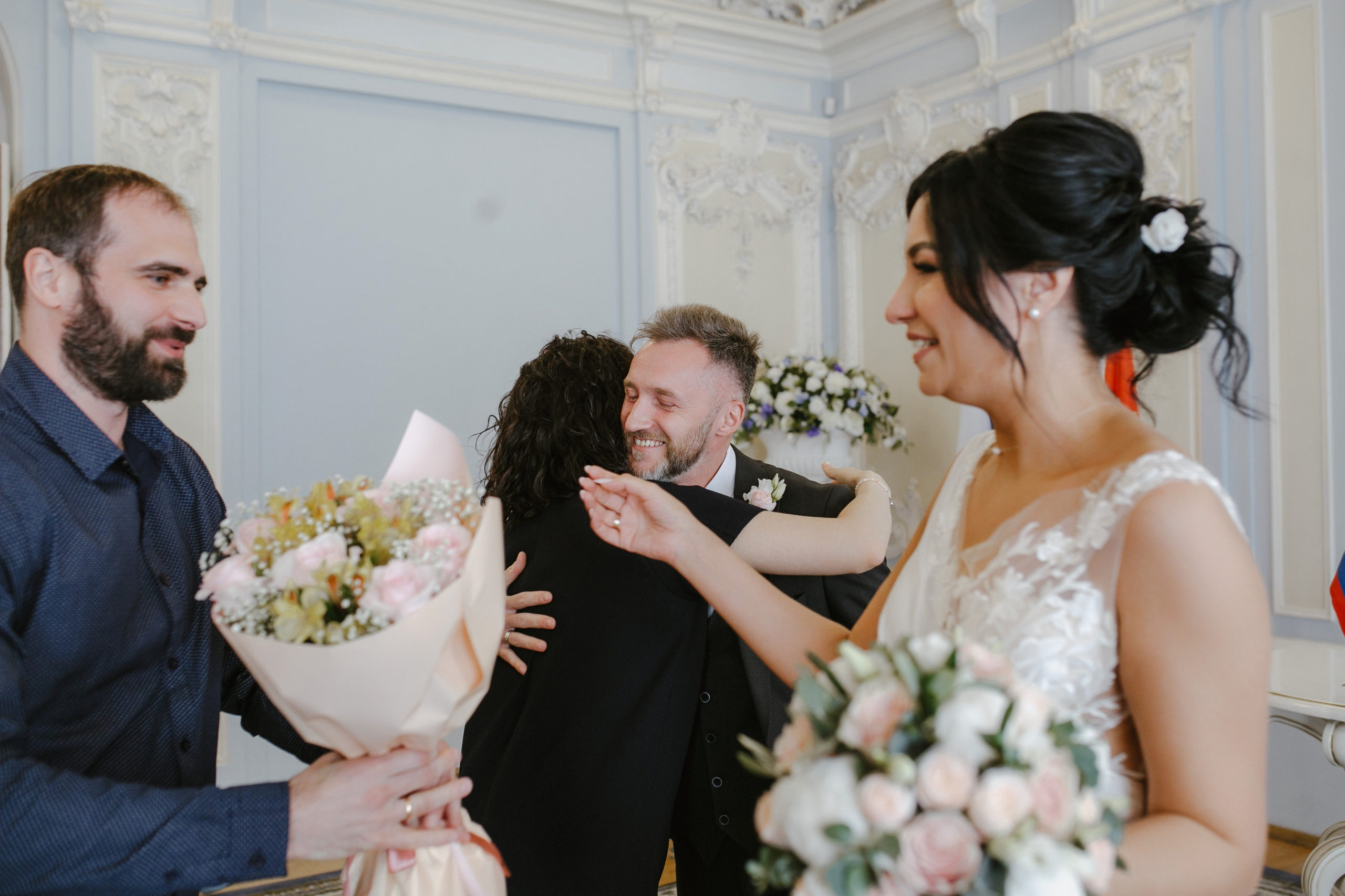 Свадьба в Питере весной. Свадебный фотограф СПБ