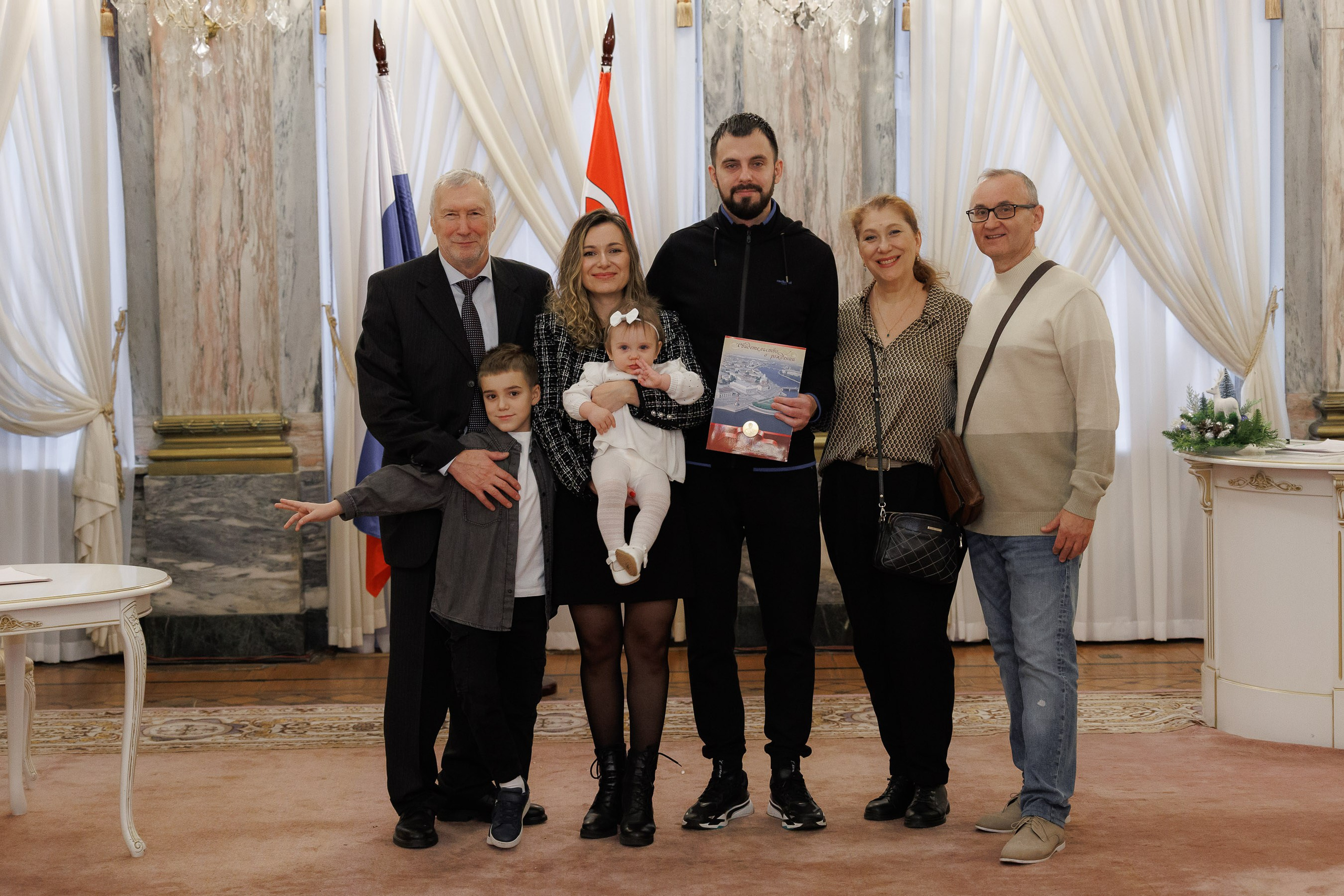 Регистрация Леры во Дворце Малютка. Наталия Март | Фотограф СПб