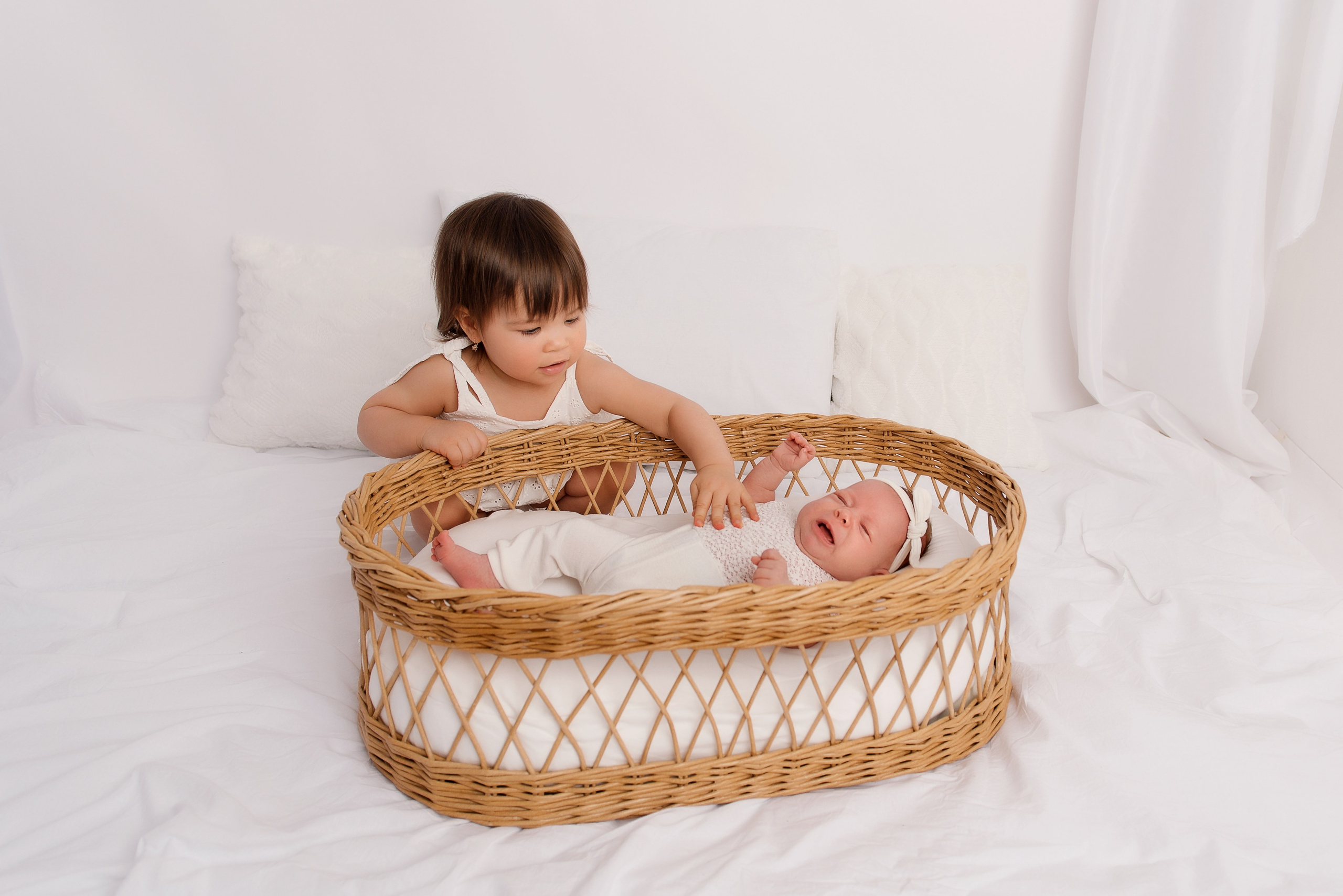 Малышке 1,5 месяца. Детский фотограф в Долгопрудном и Москве