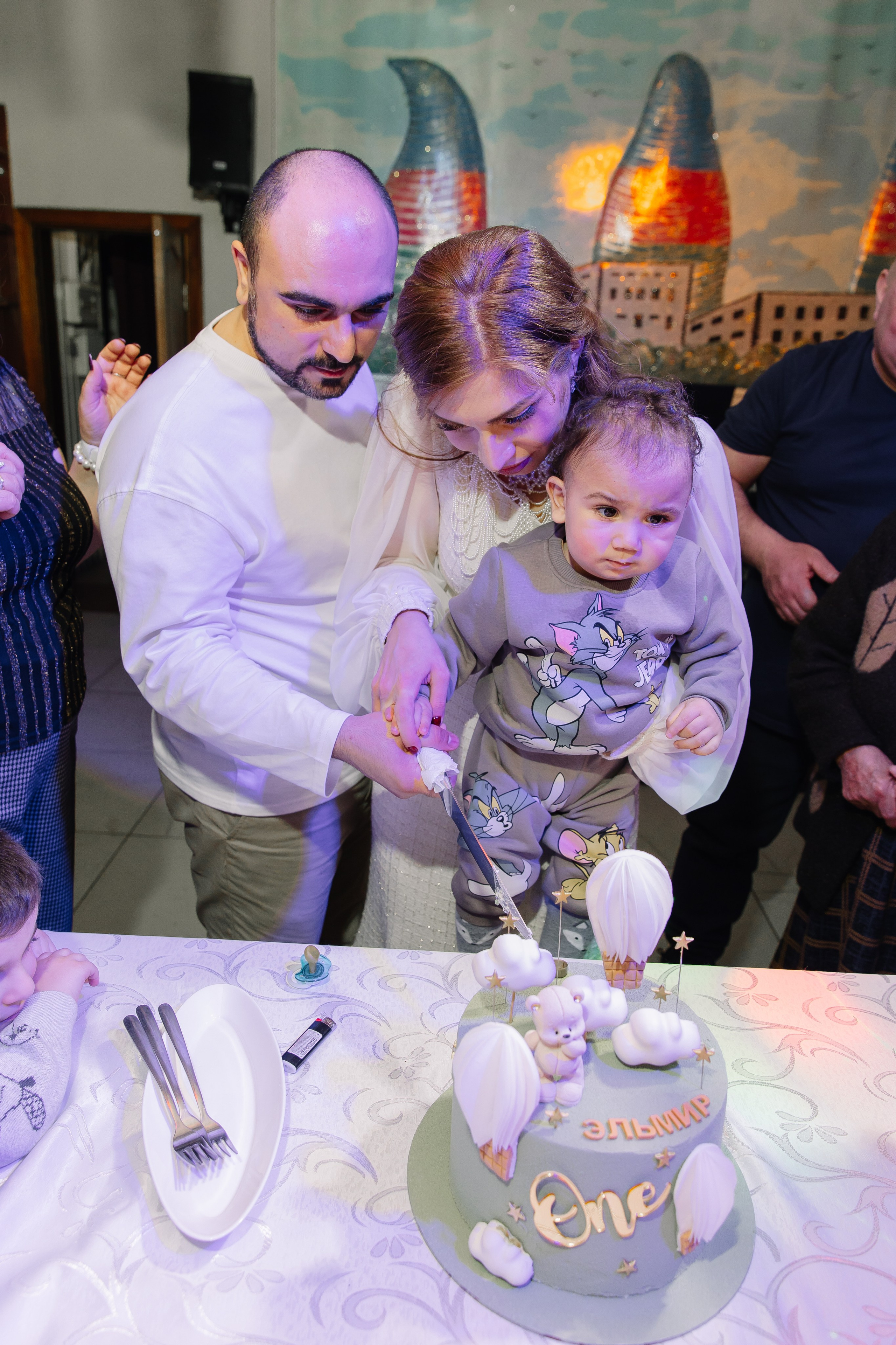 День рождения 1 годик Эльмиру. Свадебный фотограф в Новосибирске Лидия Александровна
