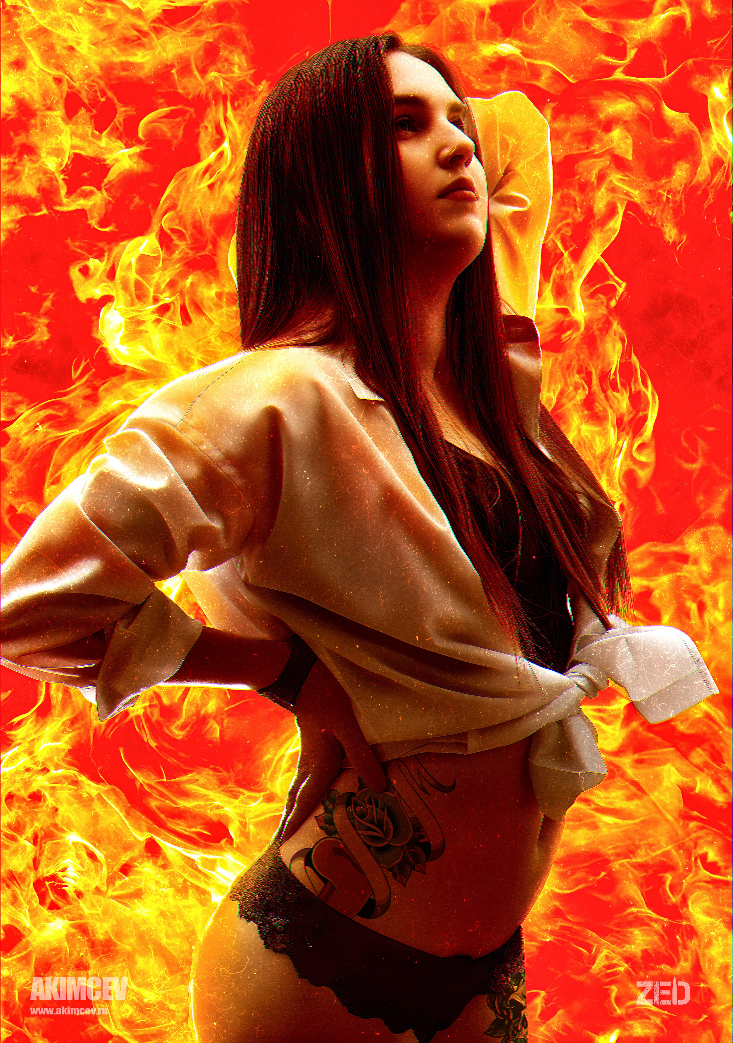 Постер портрет.