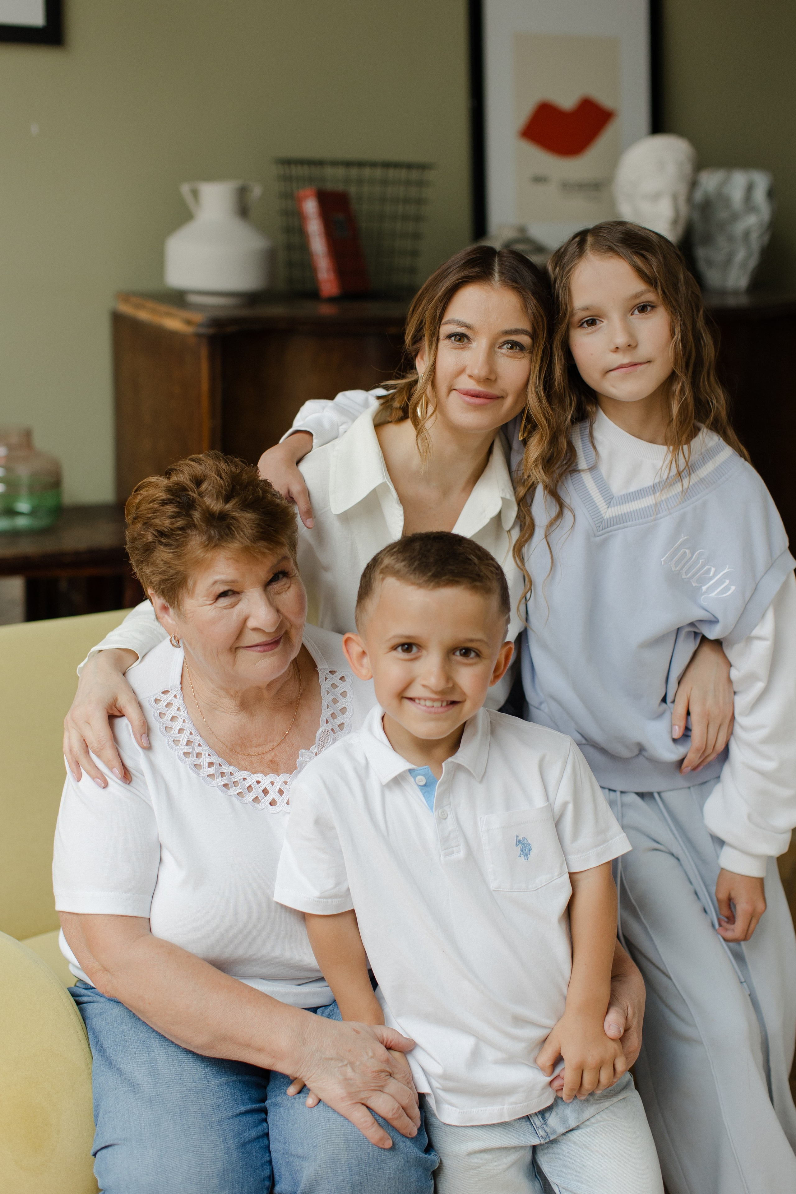 Катя с семьей. Семейный и детский фотограф в Москве Кузьмина Мария