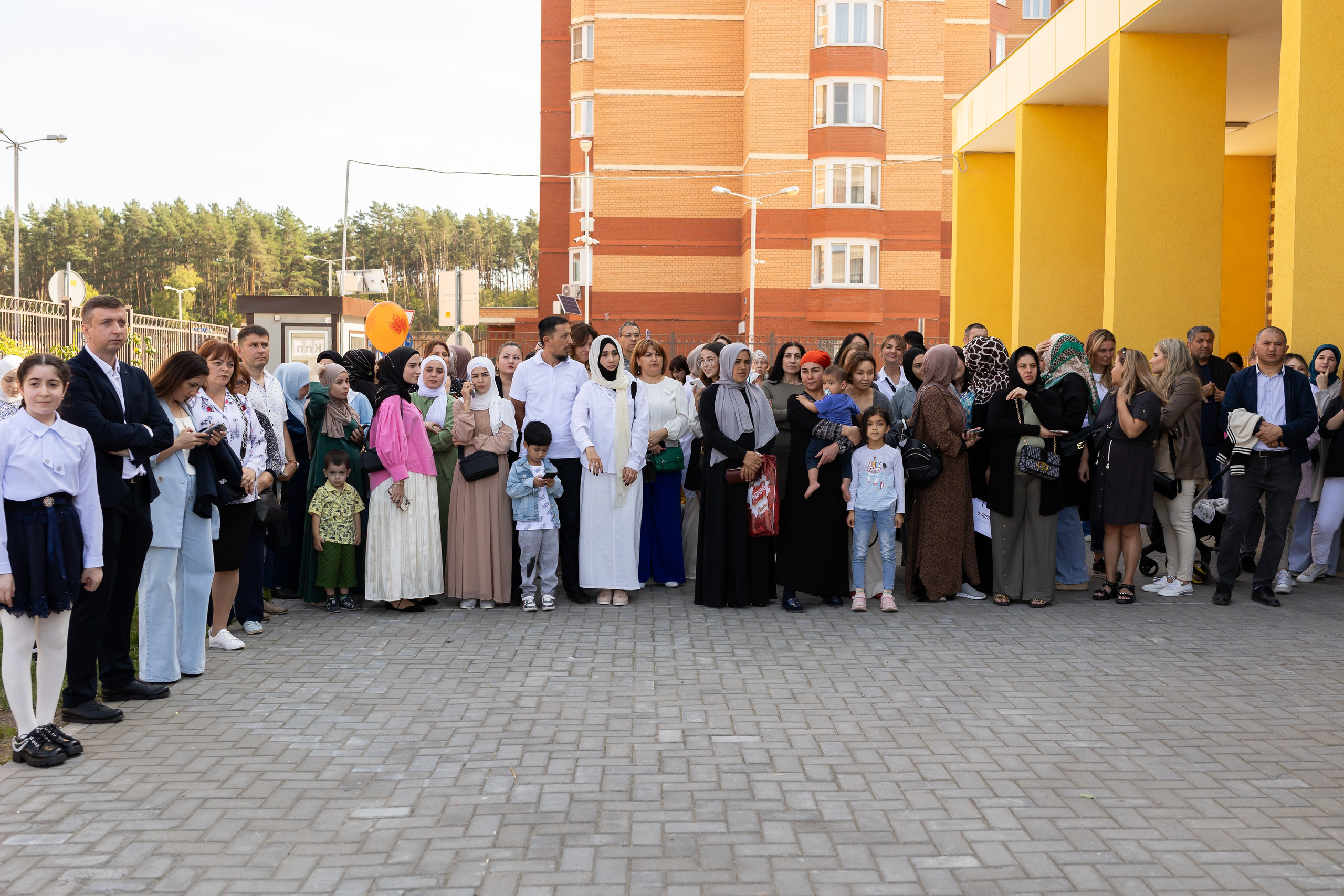 Линейка 1 сентября. Профессиональный Фотограф в Москве Андрей Славнов