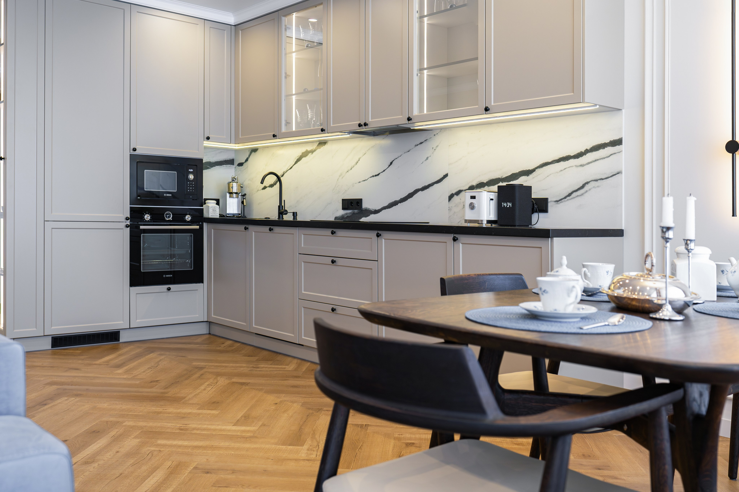 Реализация проекта ЖК Idel Tower 62 m² г. Уфа. Дизайн интерьера и ремонта Уфа Москва