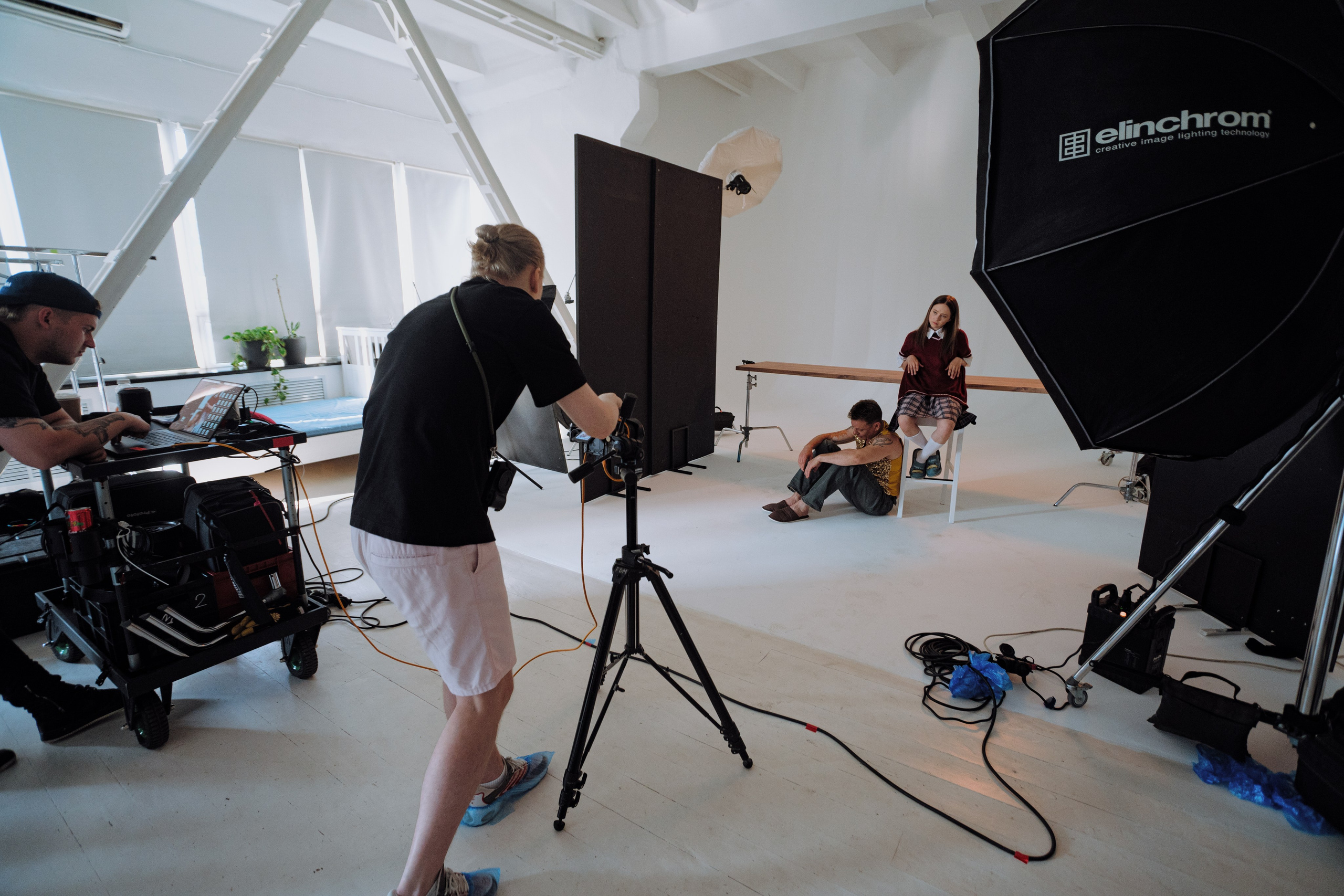 Бэкстейдж|СТС|Папа Мия. Творческий и репортажный фотограф в Москве Клим Долгов