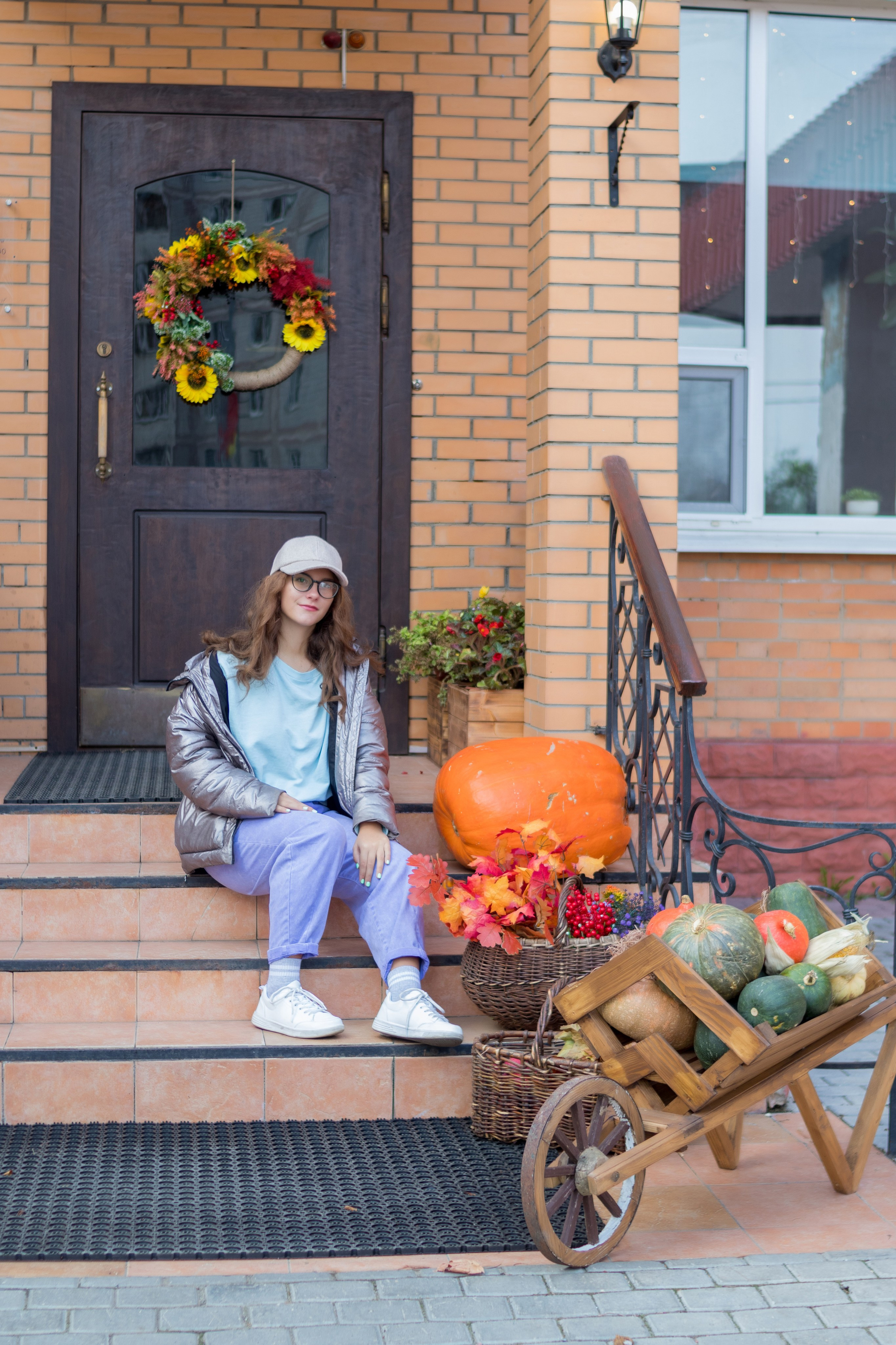 Вероника и Полина в парке им. О. Степанова октябрь 2021. Фотограф в Серпухове Наталья Руденко