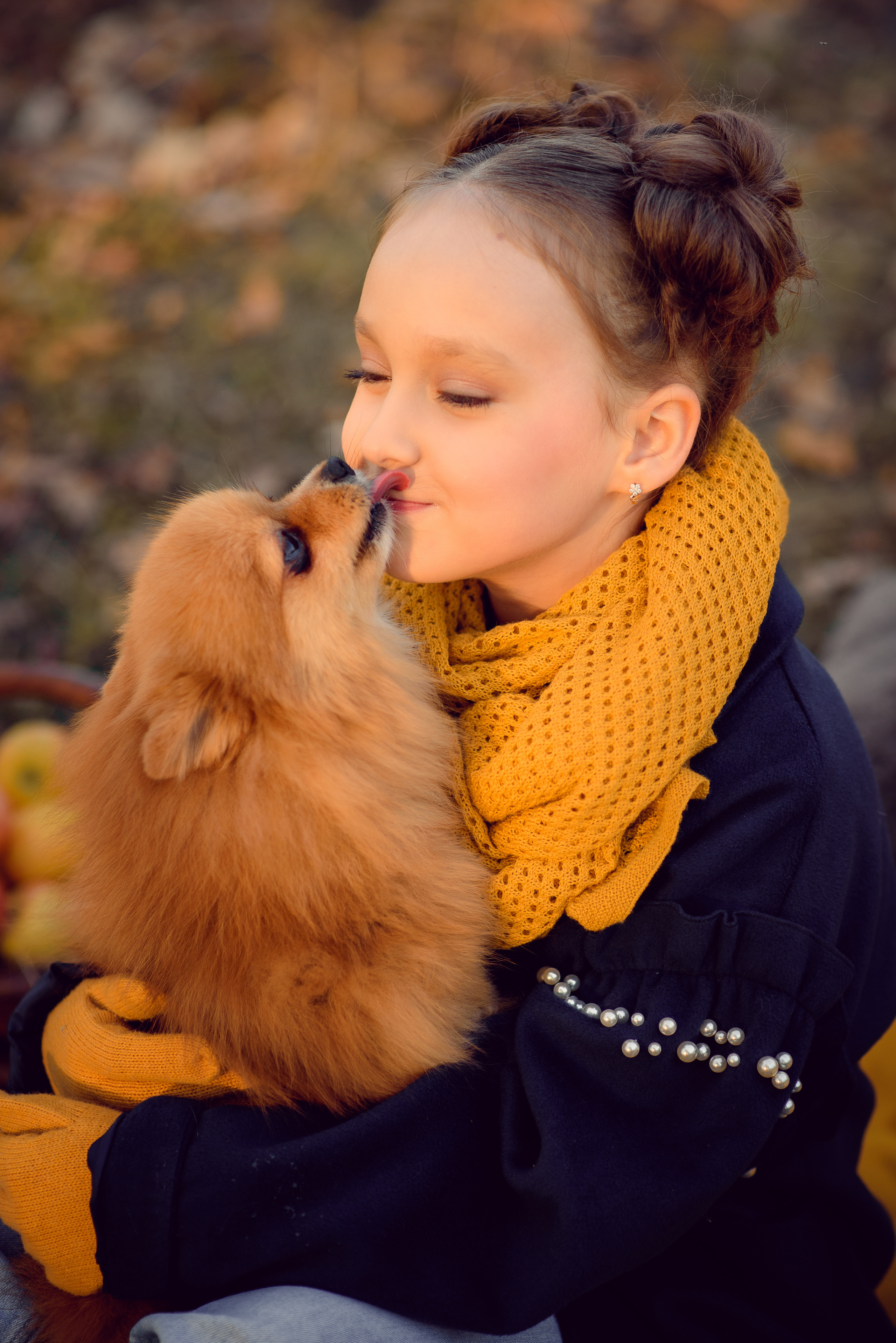 Осенняя прогулка. Профессиональный фотограф в Рязани