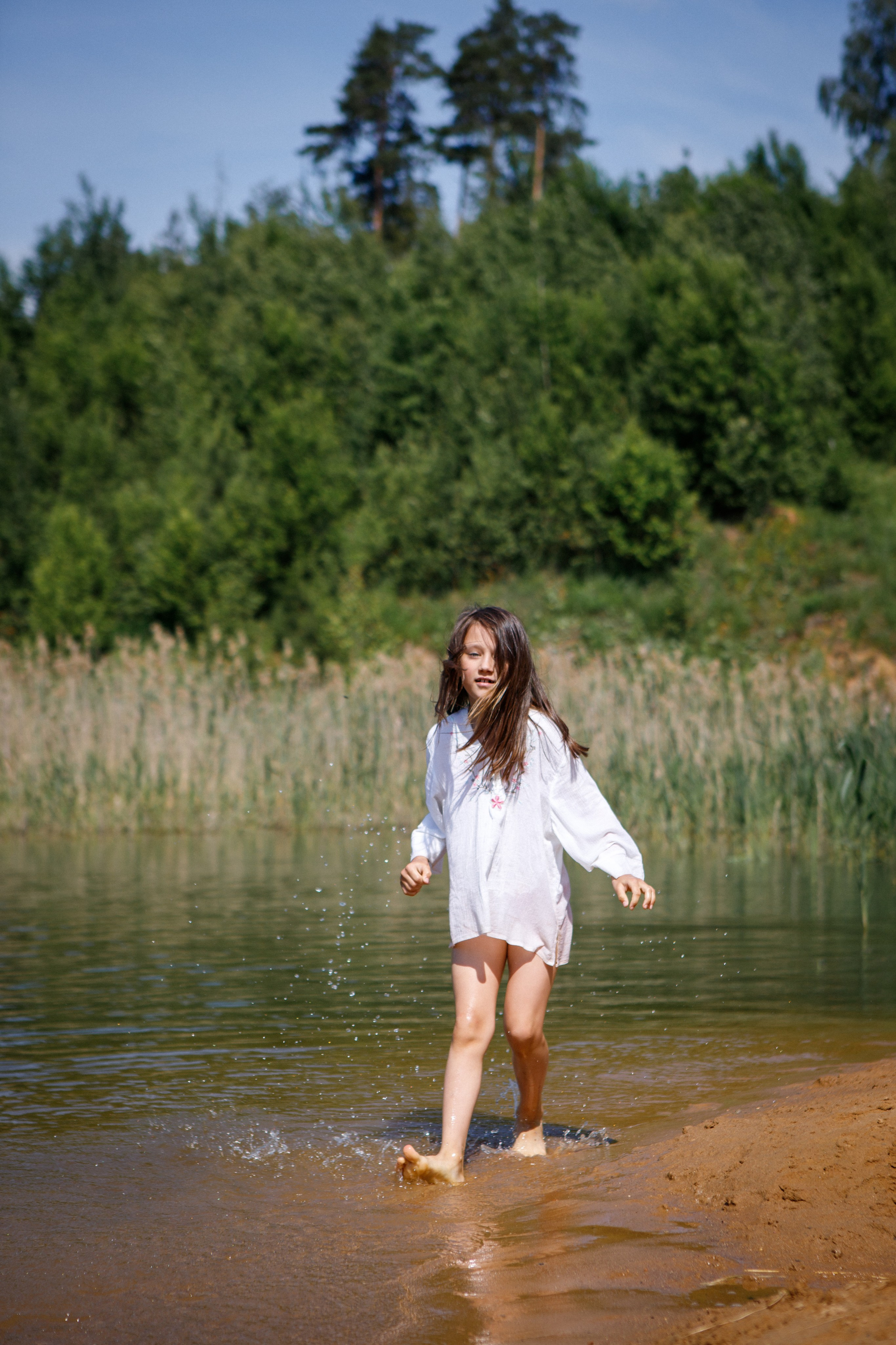 На озере. Детский и семейный фотограф Мария Киселёва. Москва